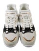 Dolce & Gabbana Suede Colorblock Pattern Sneakers