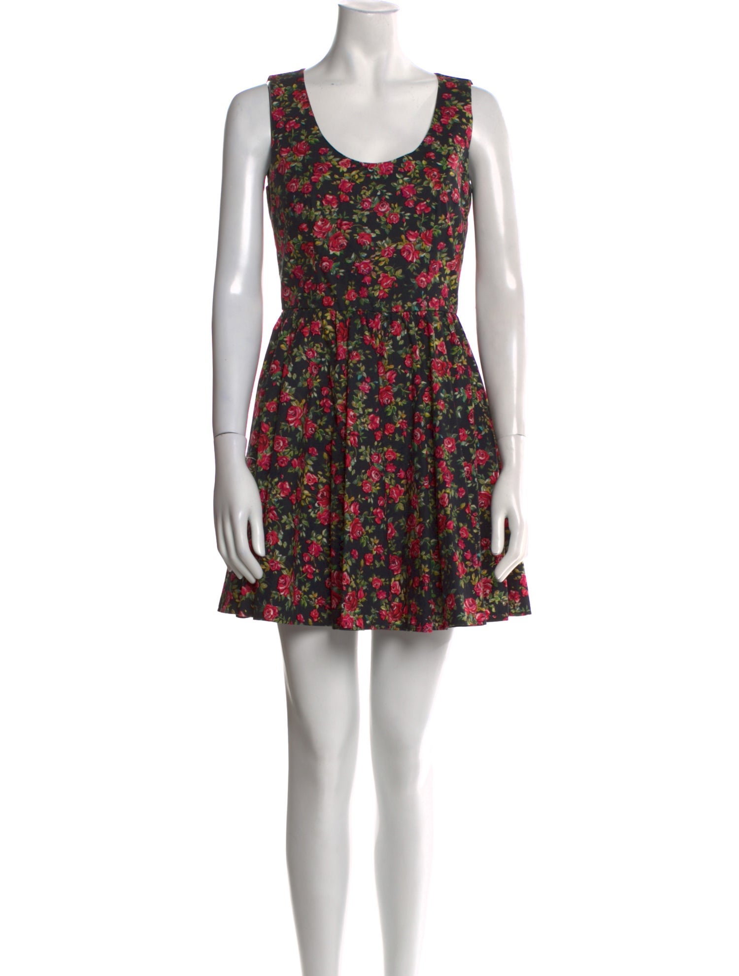 Dolce & Gabbana Floral Print Mini Dress
