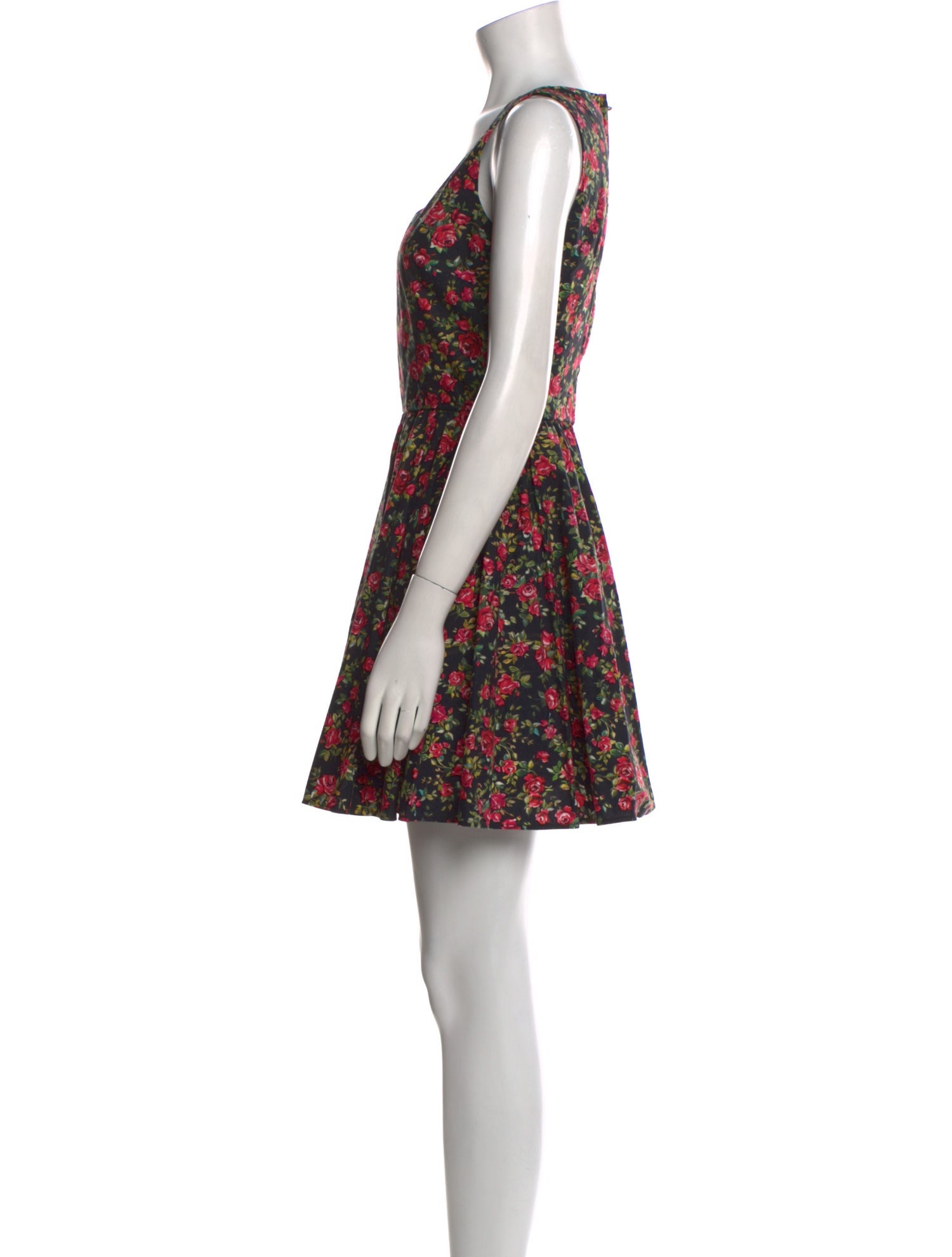 Dolce & Gabbana Floral Print Mini Dress