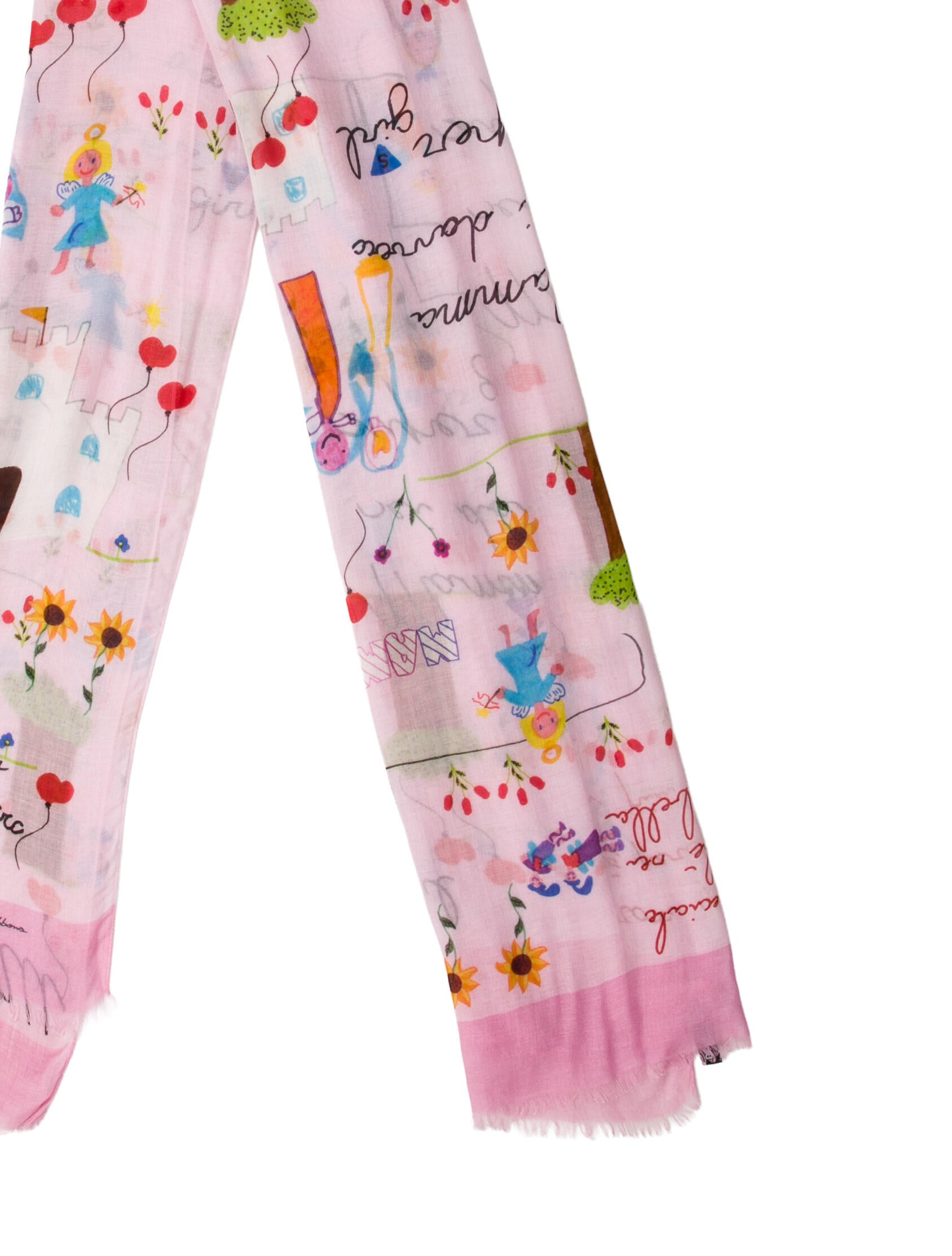 Dolce & Gabbana Silk Printed Scarf