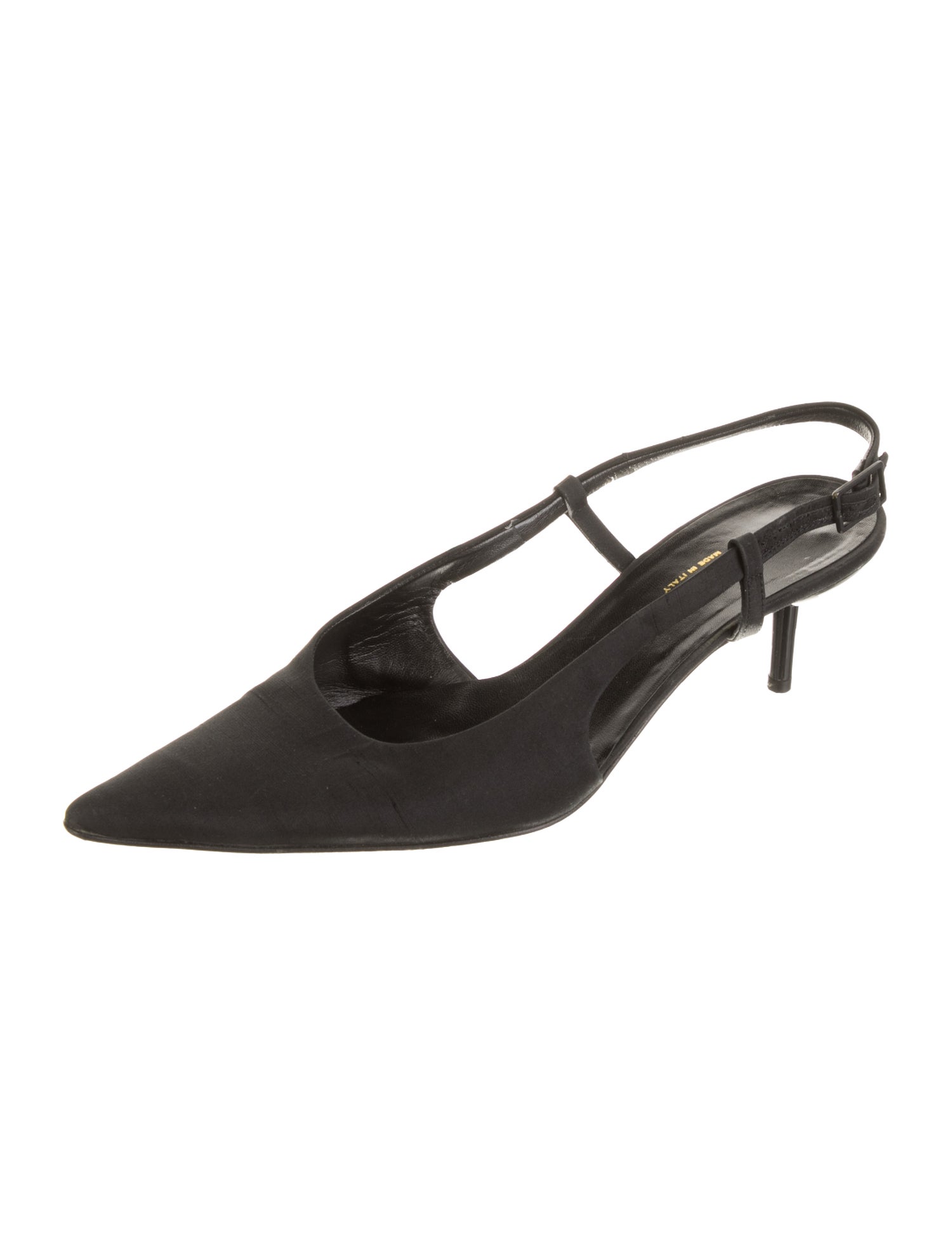 Dolce & Gabbana Canvas Slingback Pumps