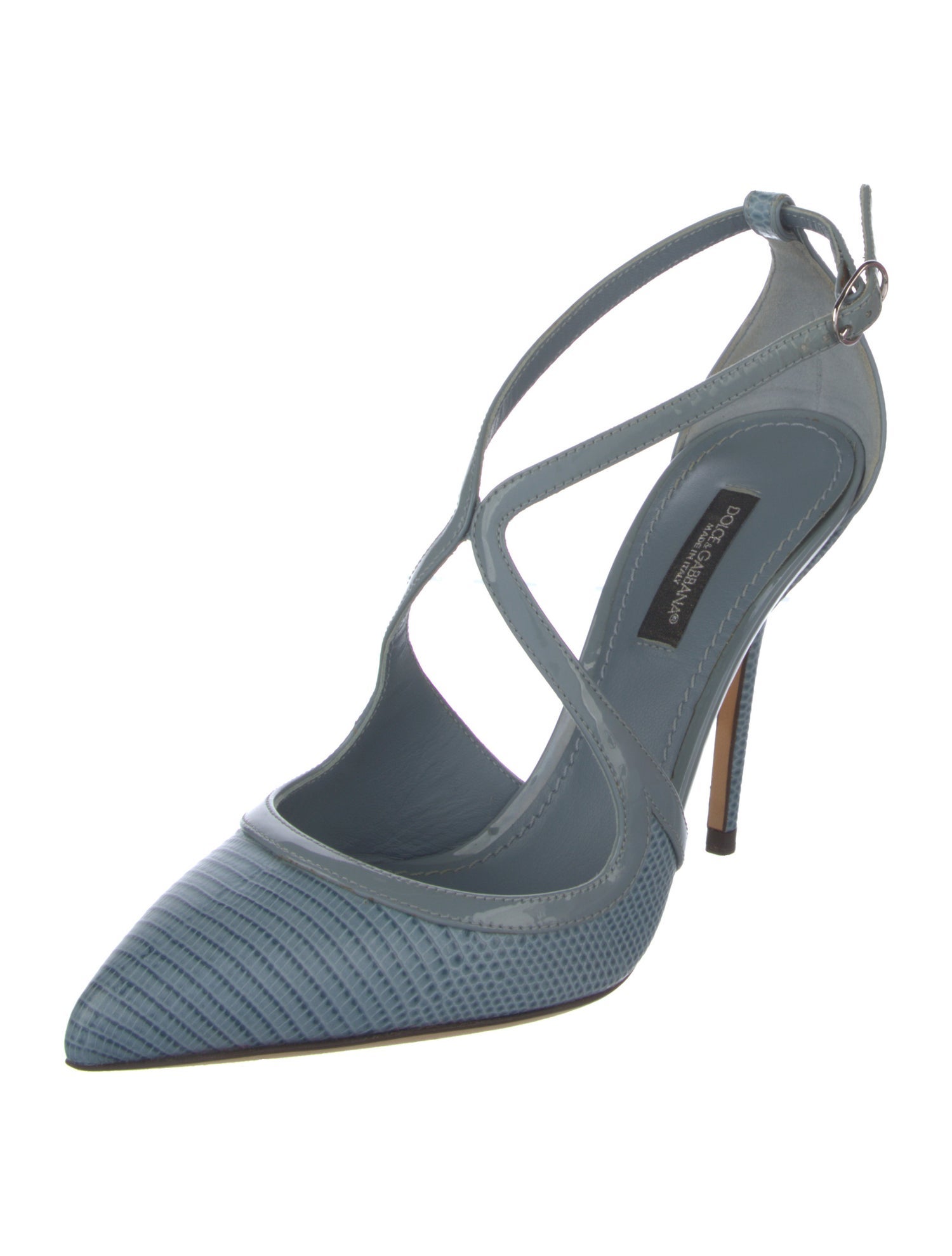 Dolce & Gabbana Leather D'Orsay Pumps