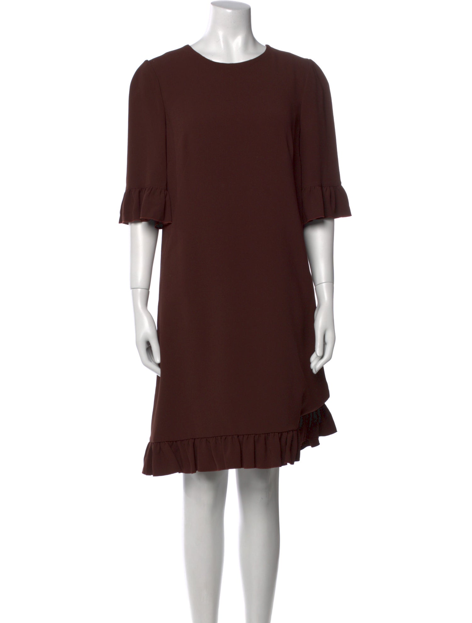 Dolce & Gabbana Crew Neck Knee-Length Dress