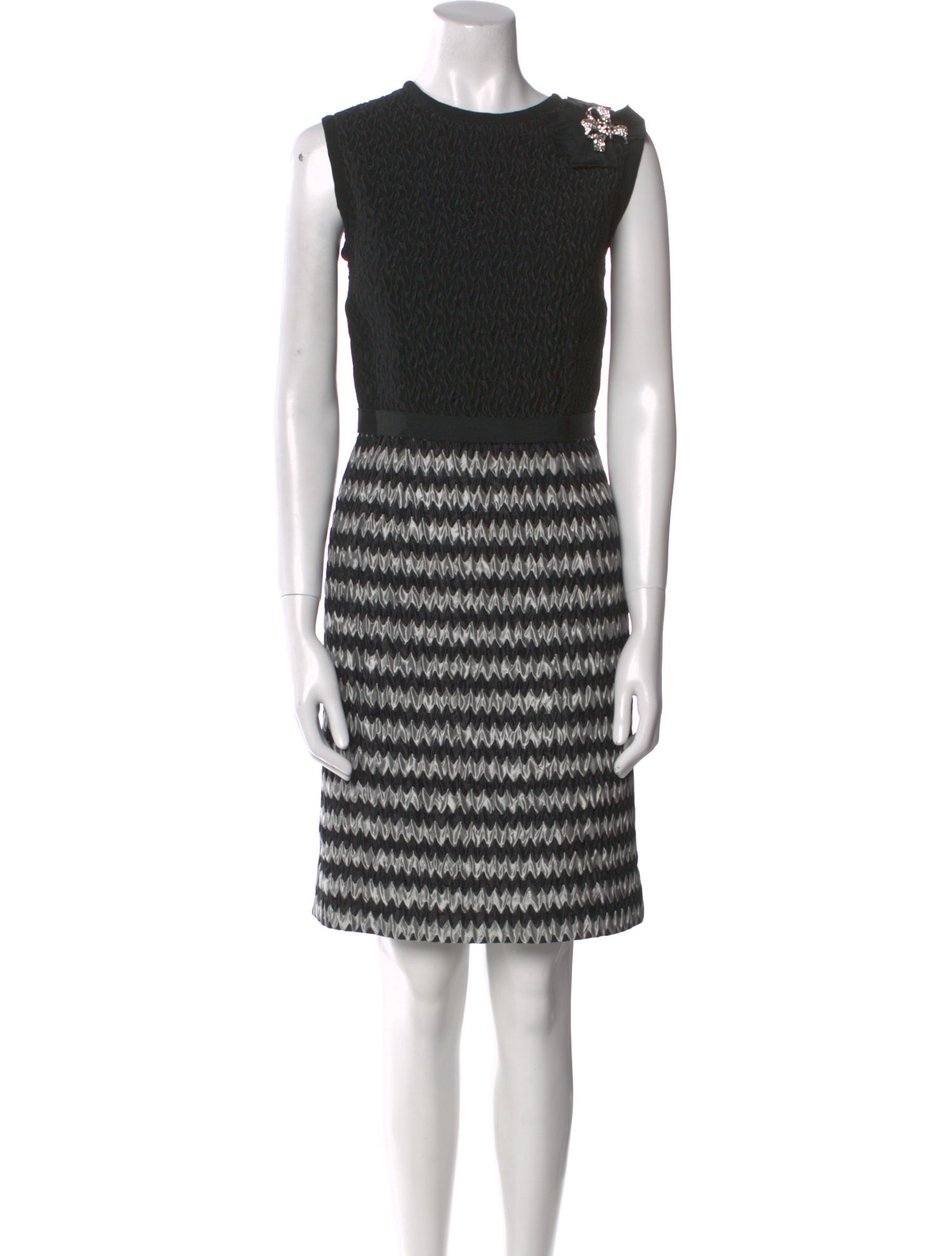 Dolce & Gabbana Silk Knee-Length Dress