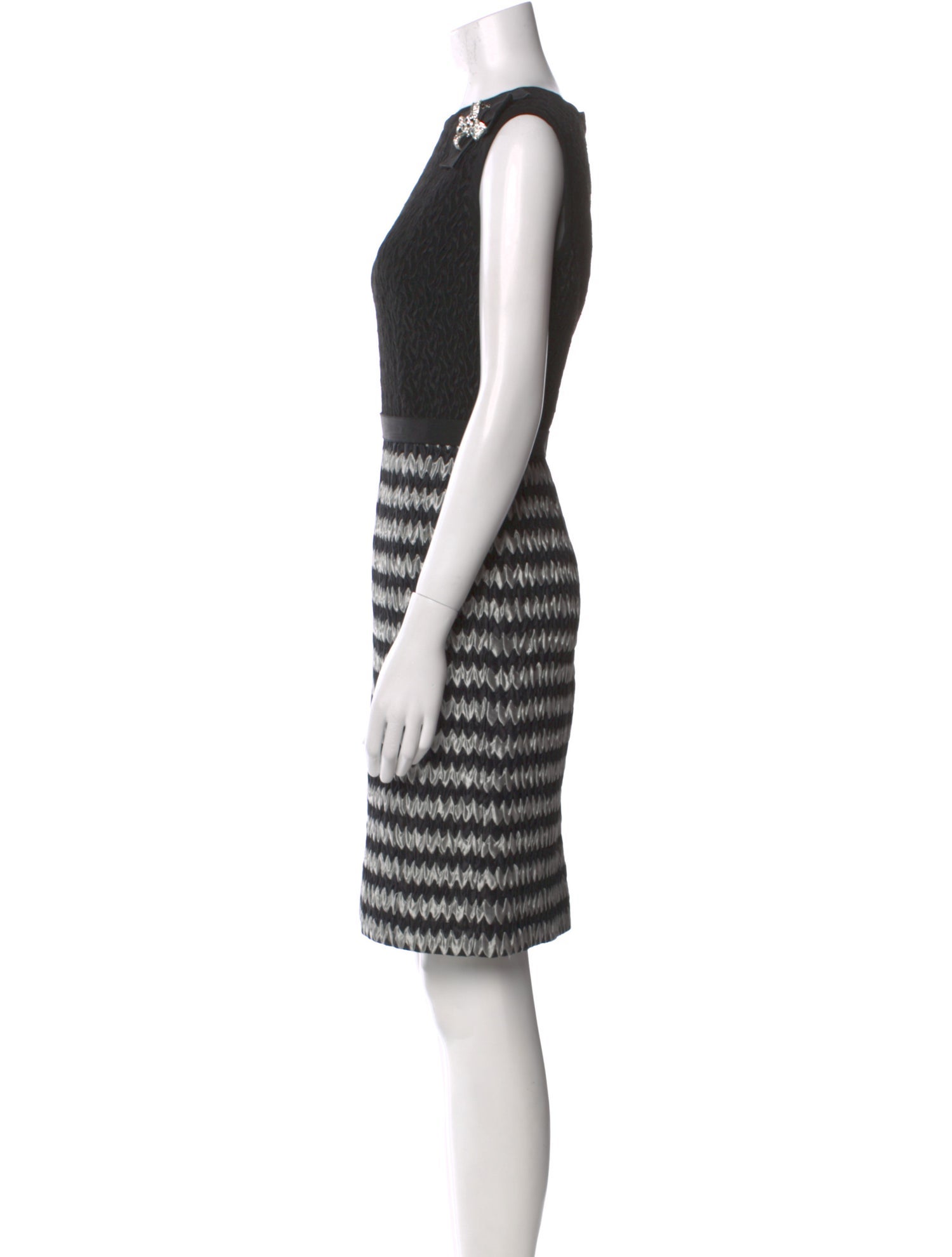 Dolce & Gabbana Silk Knee-Length Dress