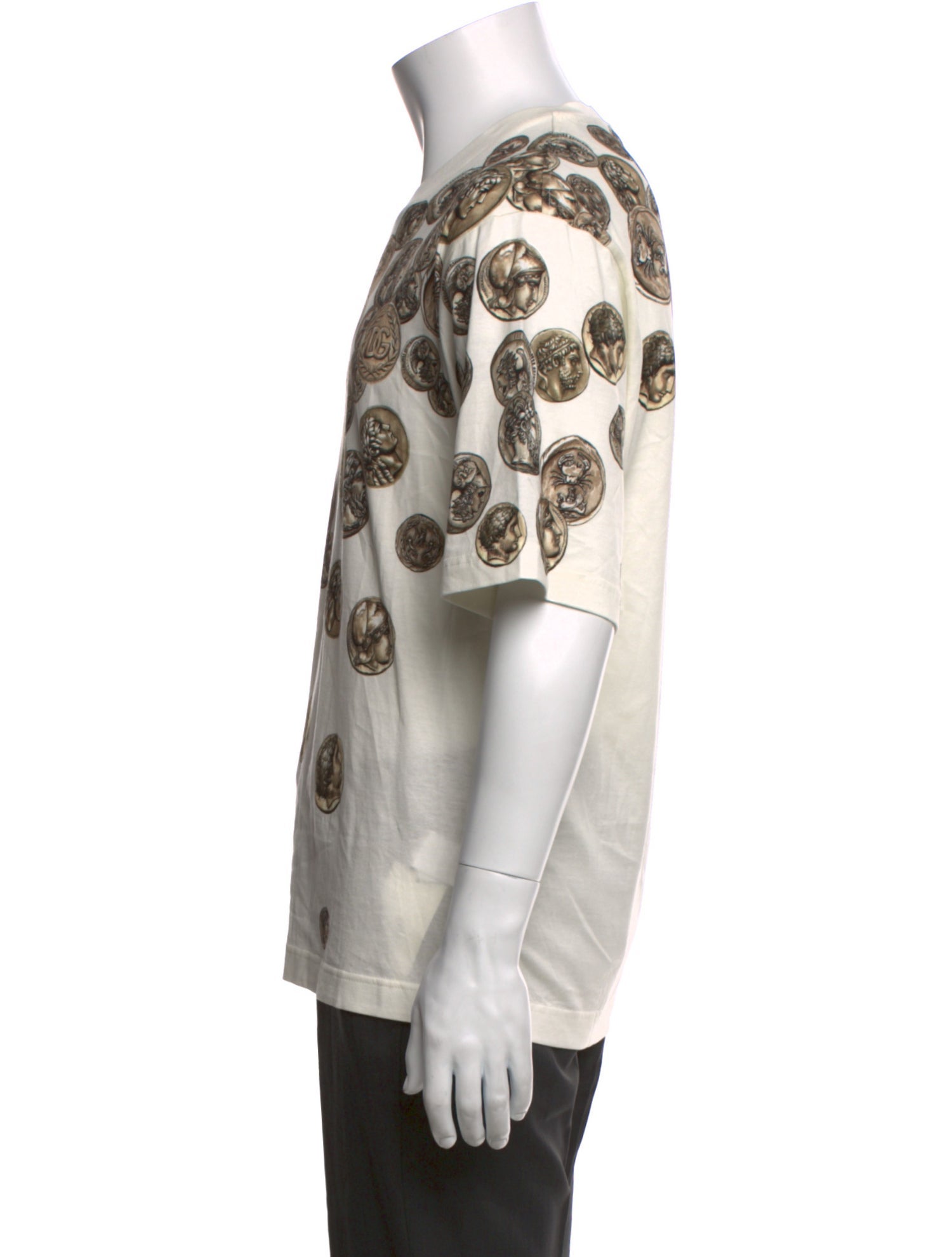 Dolce & Gabbana Printed Crew Neck T-Shirt