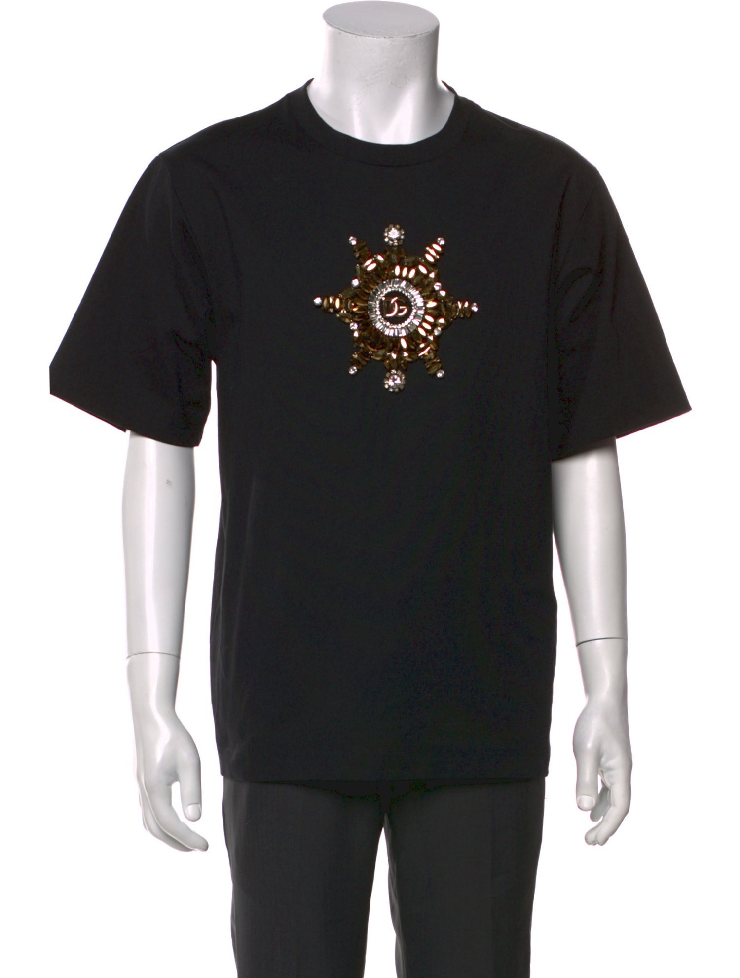 Dolce & Gabbana Graphic Print Crew Neck T-Shirt