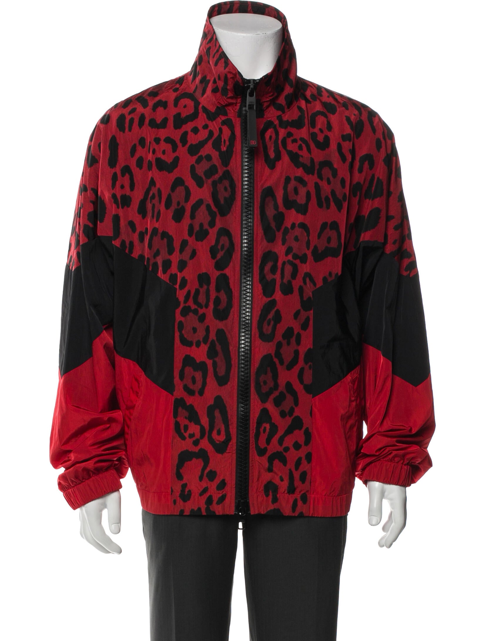 Dolce & Gabbana Animal Print Windbreaker w/ Tags