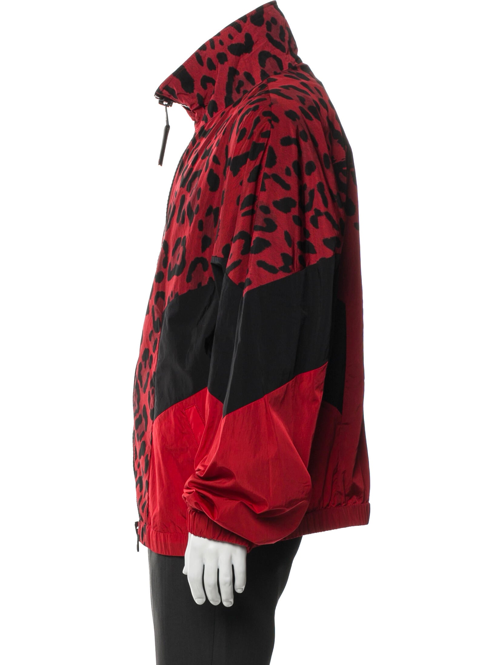 Dolce & Gabbana Animal Print Windbreaker w/ Tags