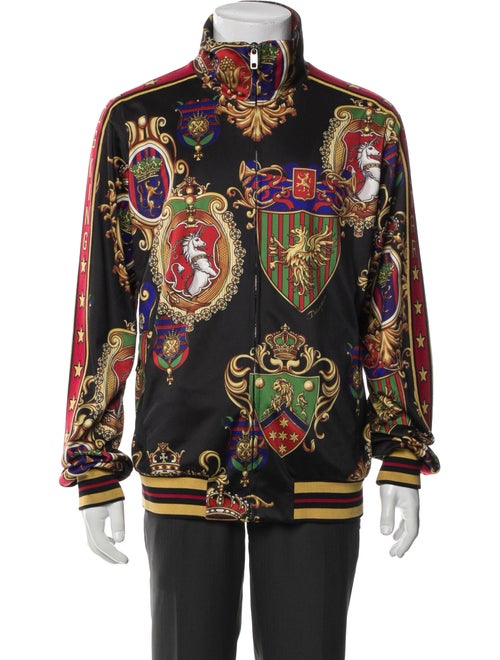Dolce & Gabbana Printed Bomber Jacket