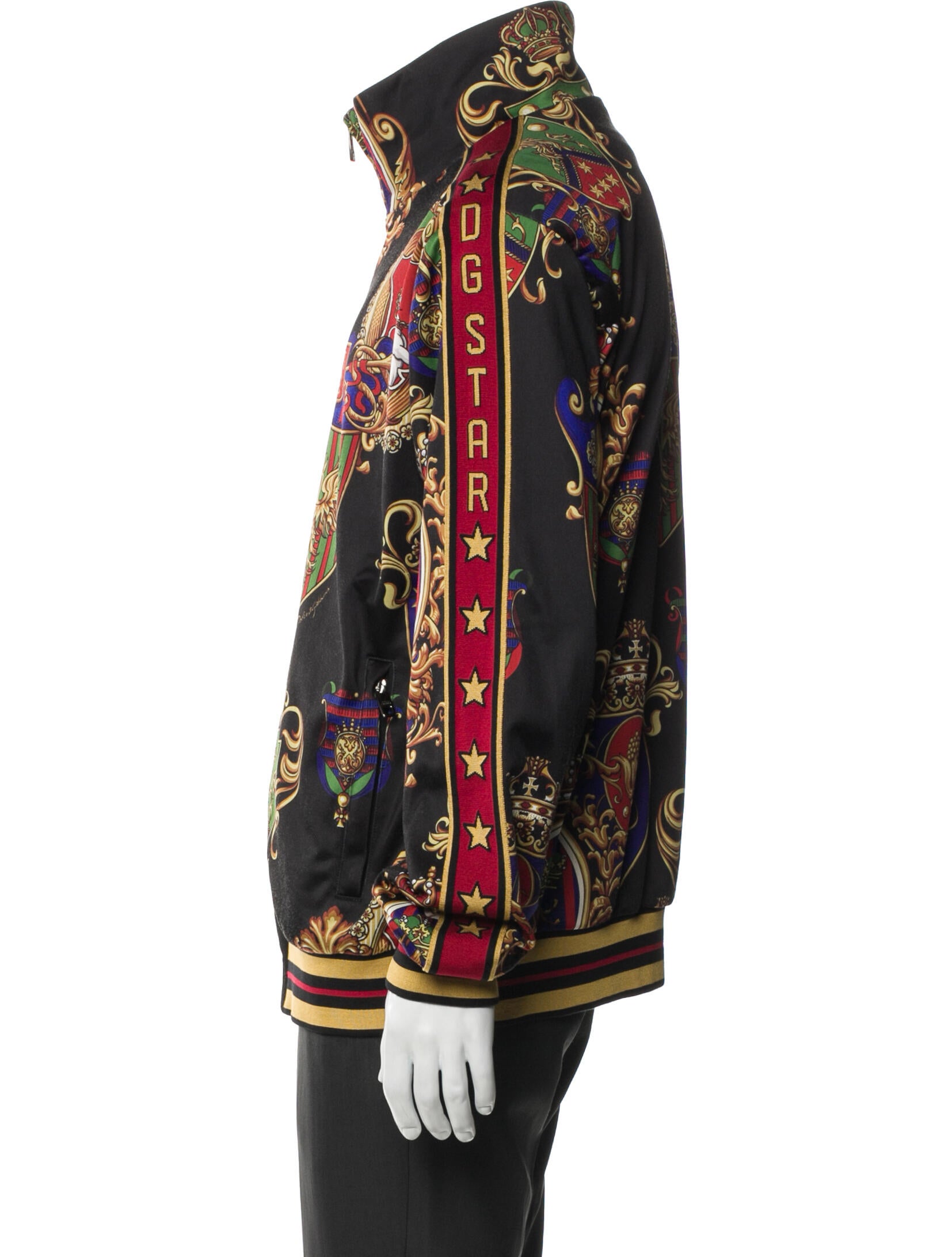 Dolce & Gabbana Printed Bomber Jacket