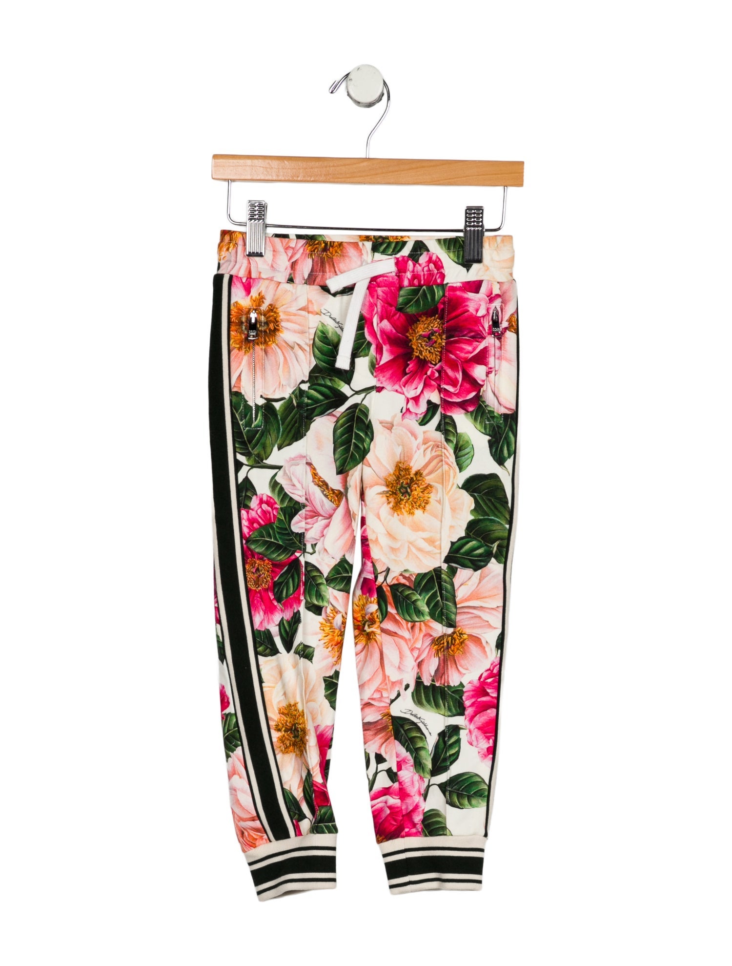 Dolce & Gabbana Dolce & Gabbana Girls' Floral Print Joggers