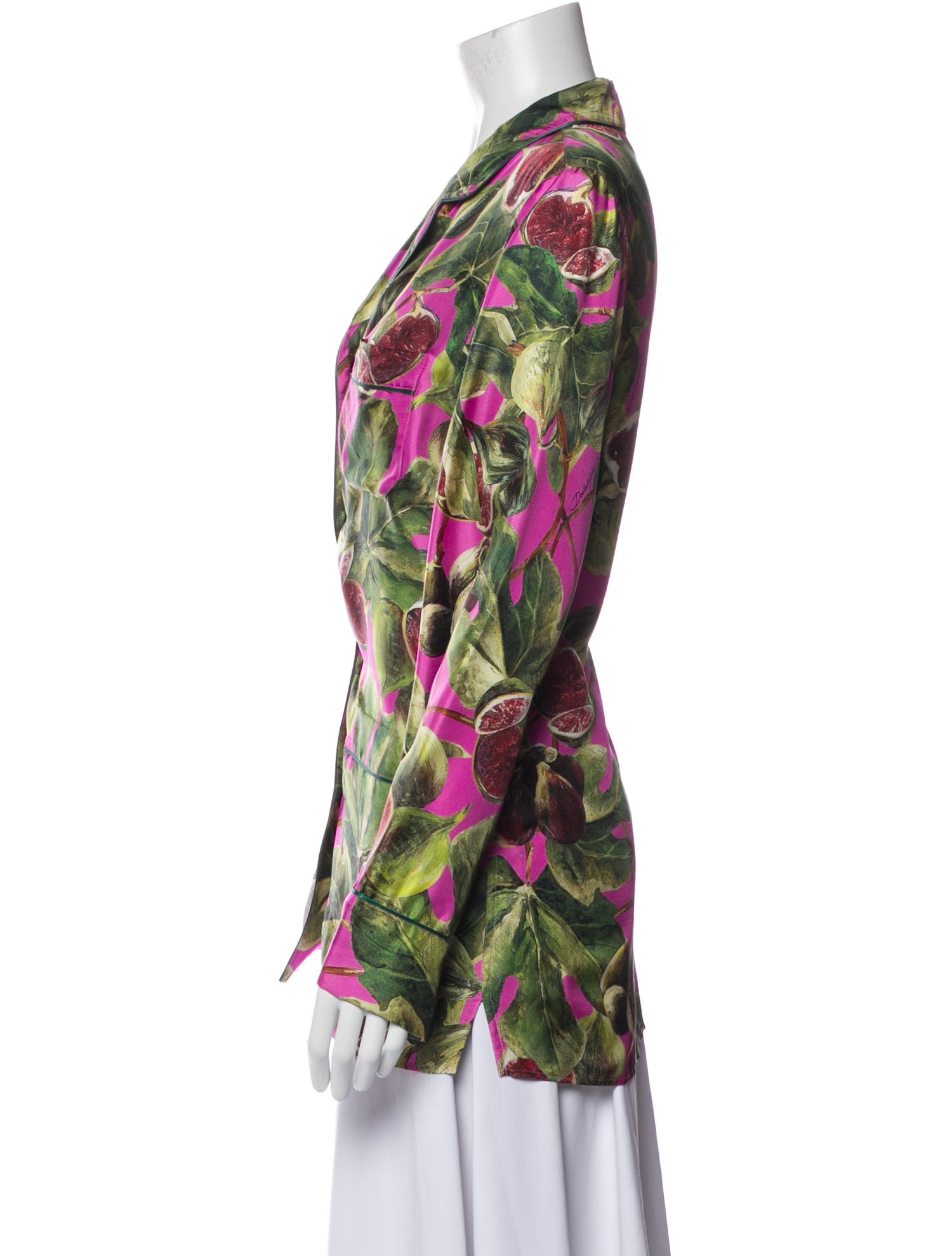 Dolce & Gabbana Silk Printed Pajamas