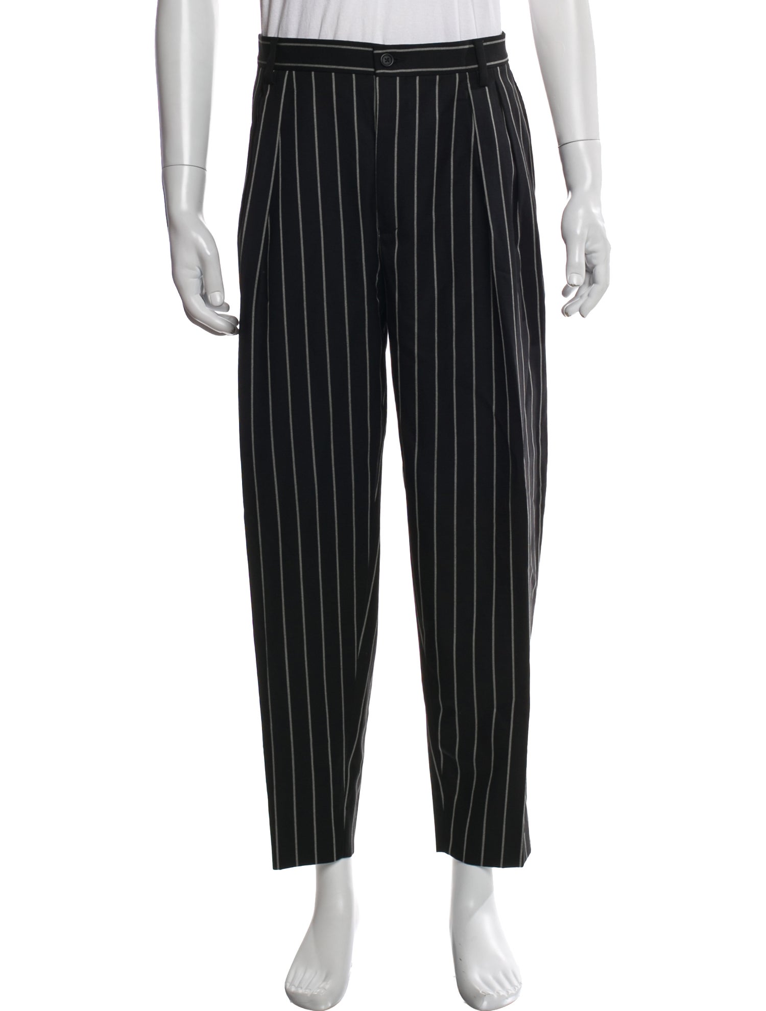 Dolce & Gabbana Virgin Wool Dress Pants