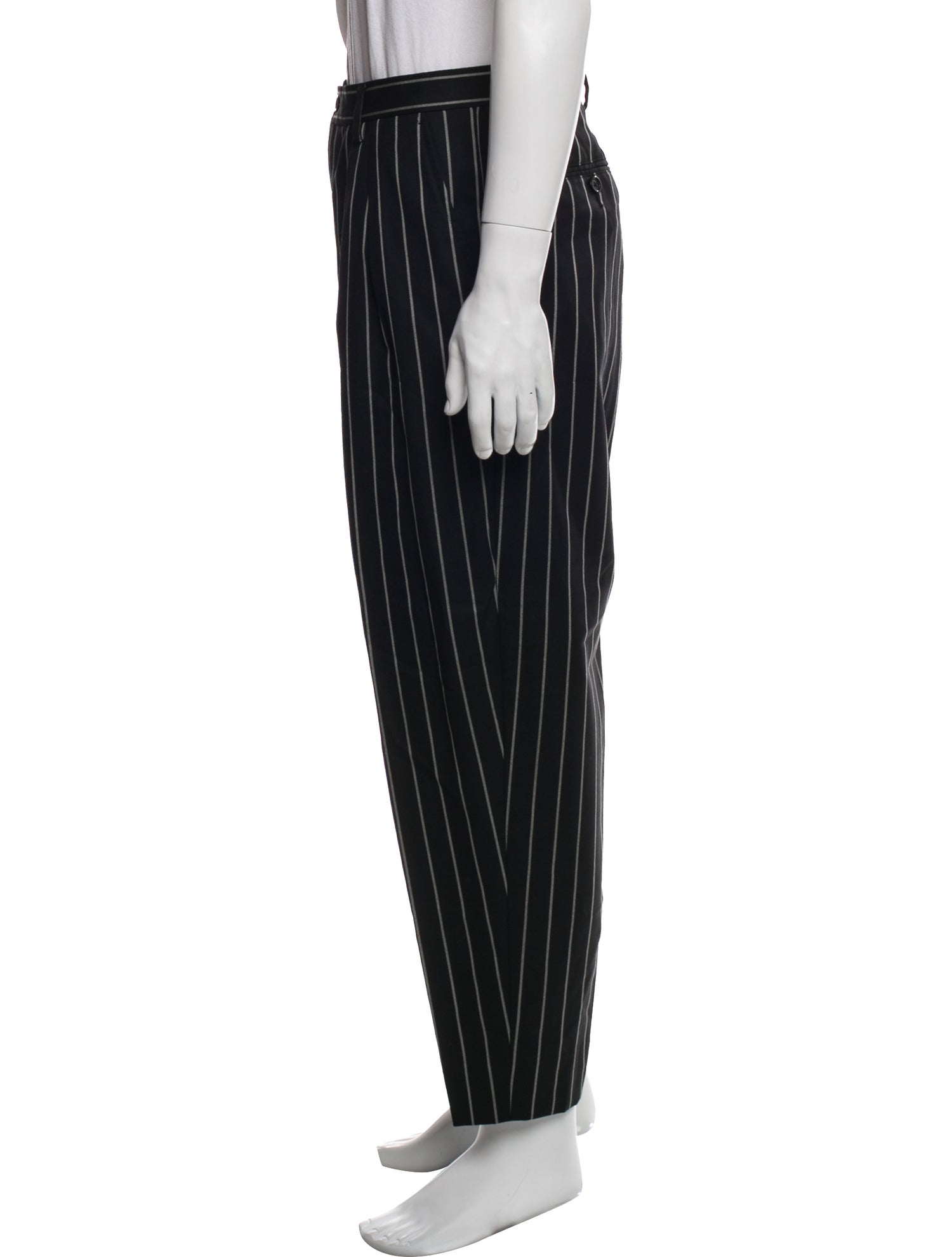 Dolce & Gabbana Virgin Wool Dress Pants
