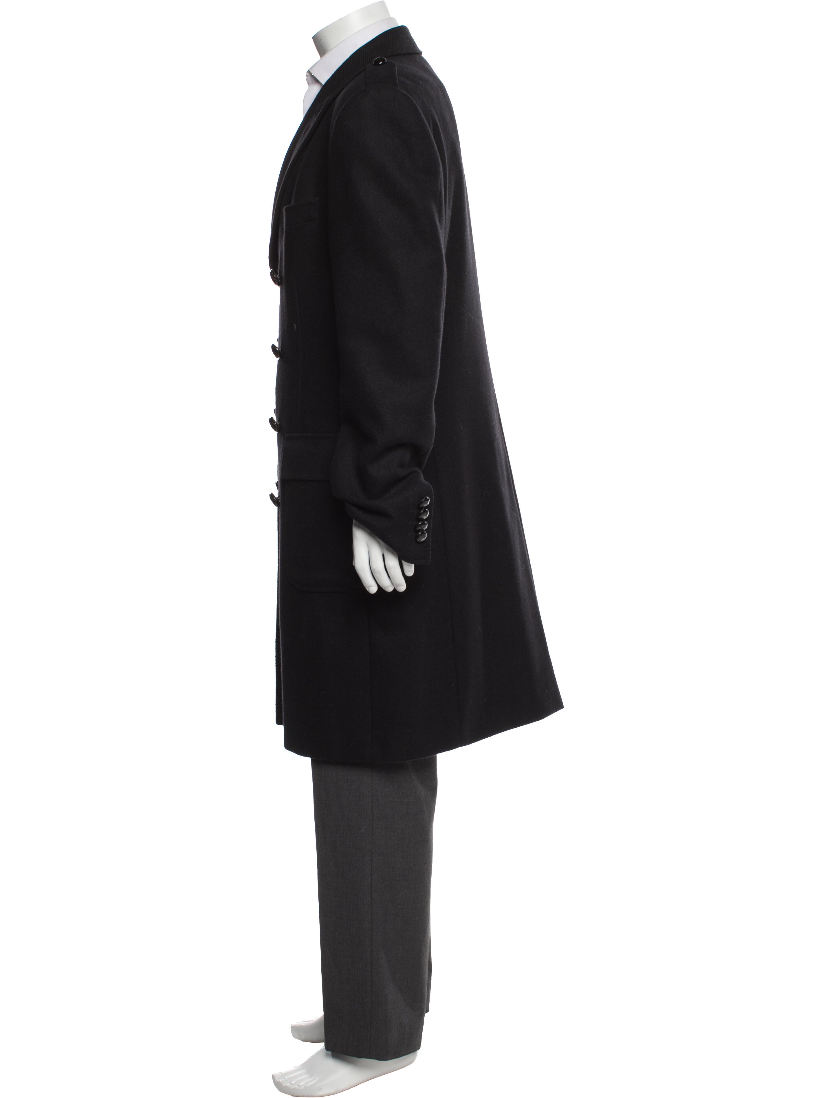 Dolce & Gabbana Virgin Wool Trench Coat