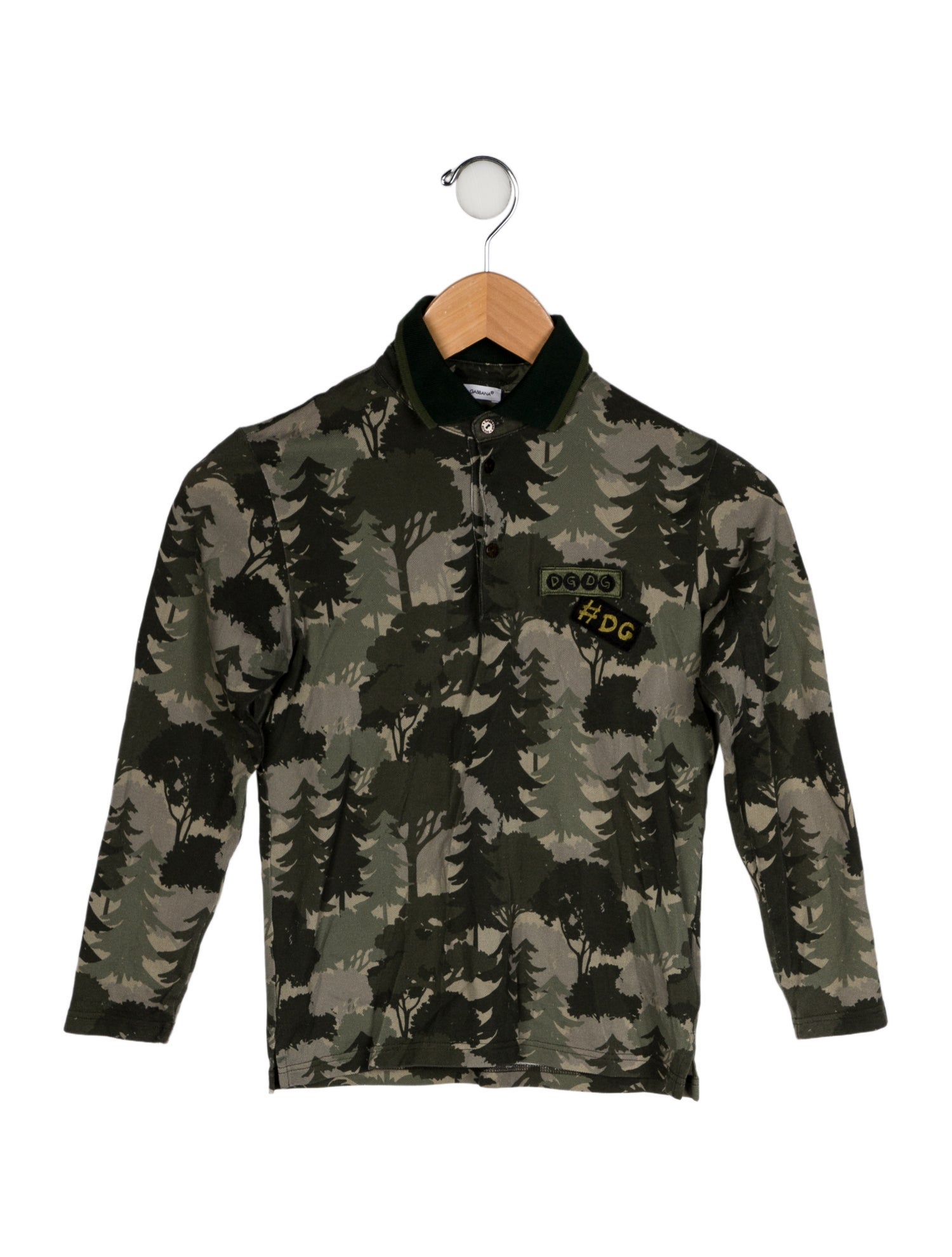 Dolce & Gabbana Printed Long Sleeve Top