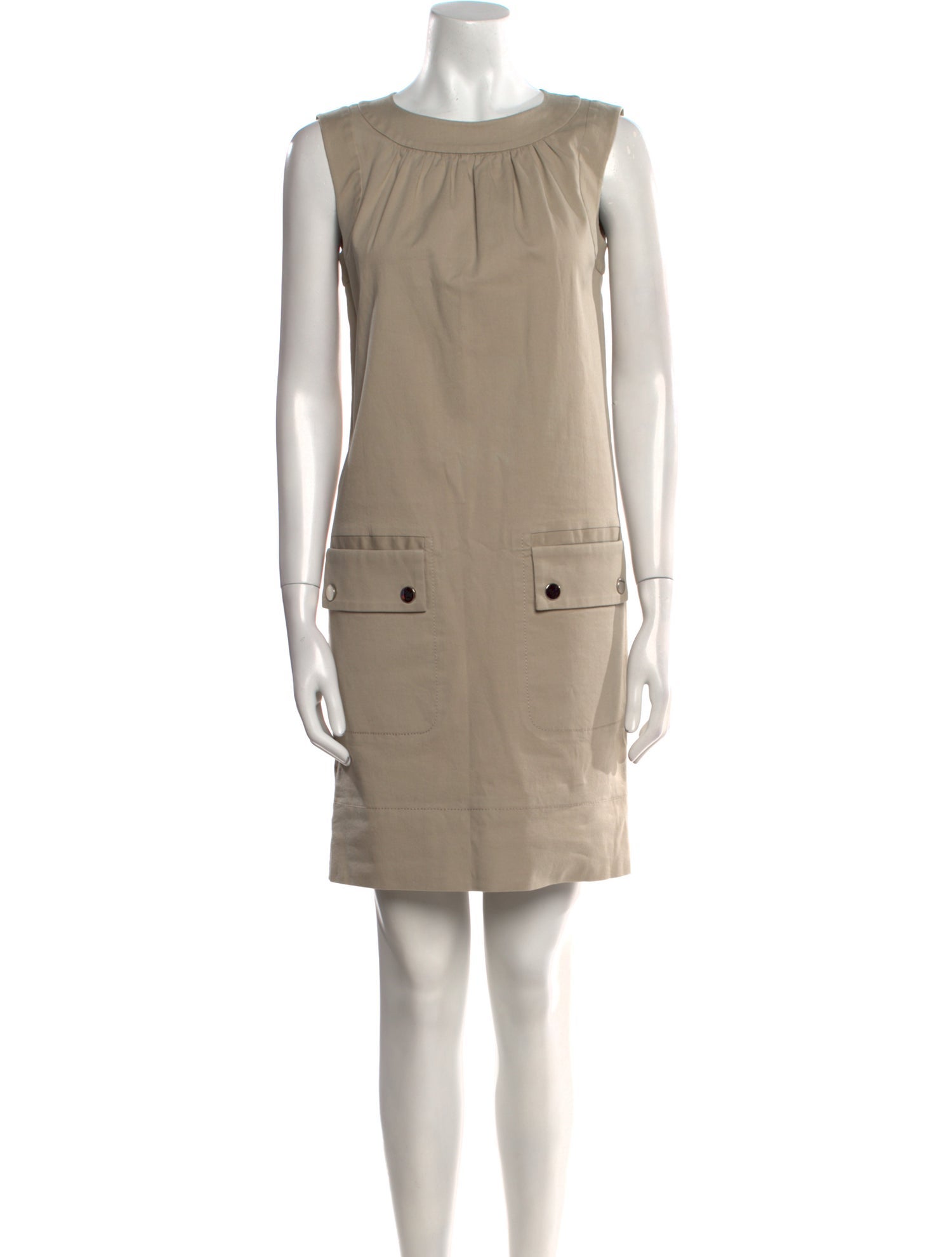 Dolce & Gabbana Bateau Neckline Mini Dress