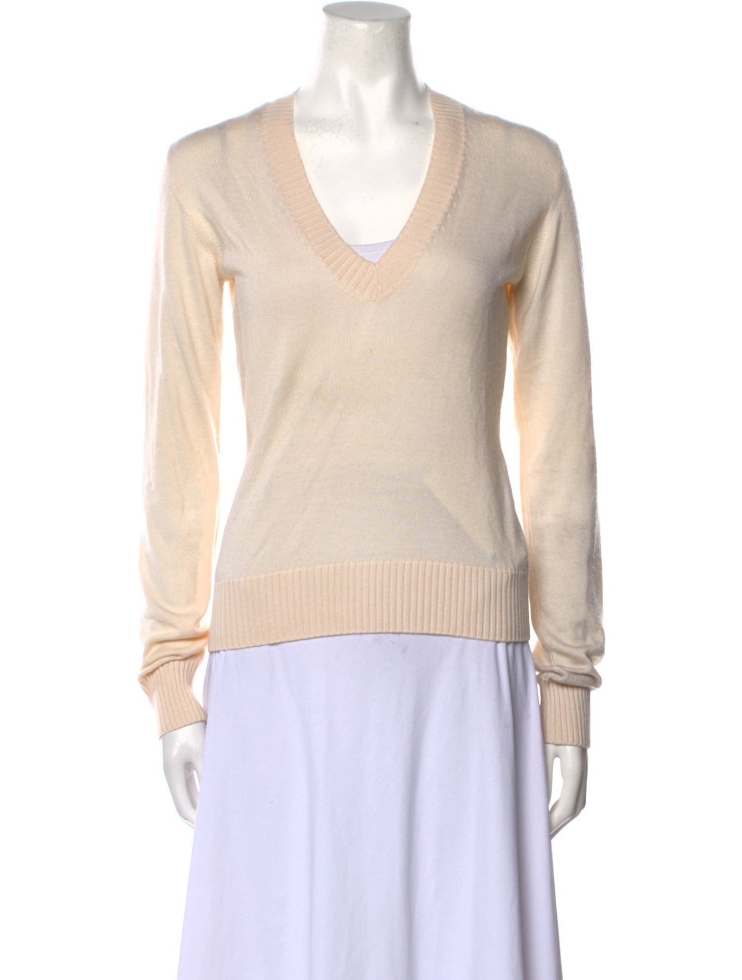 Dolce & Gabbana Cashmere V-Neck Sweater