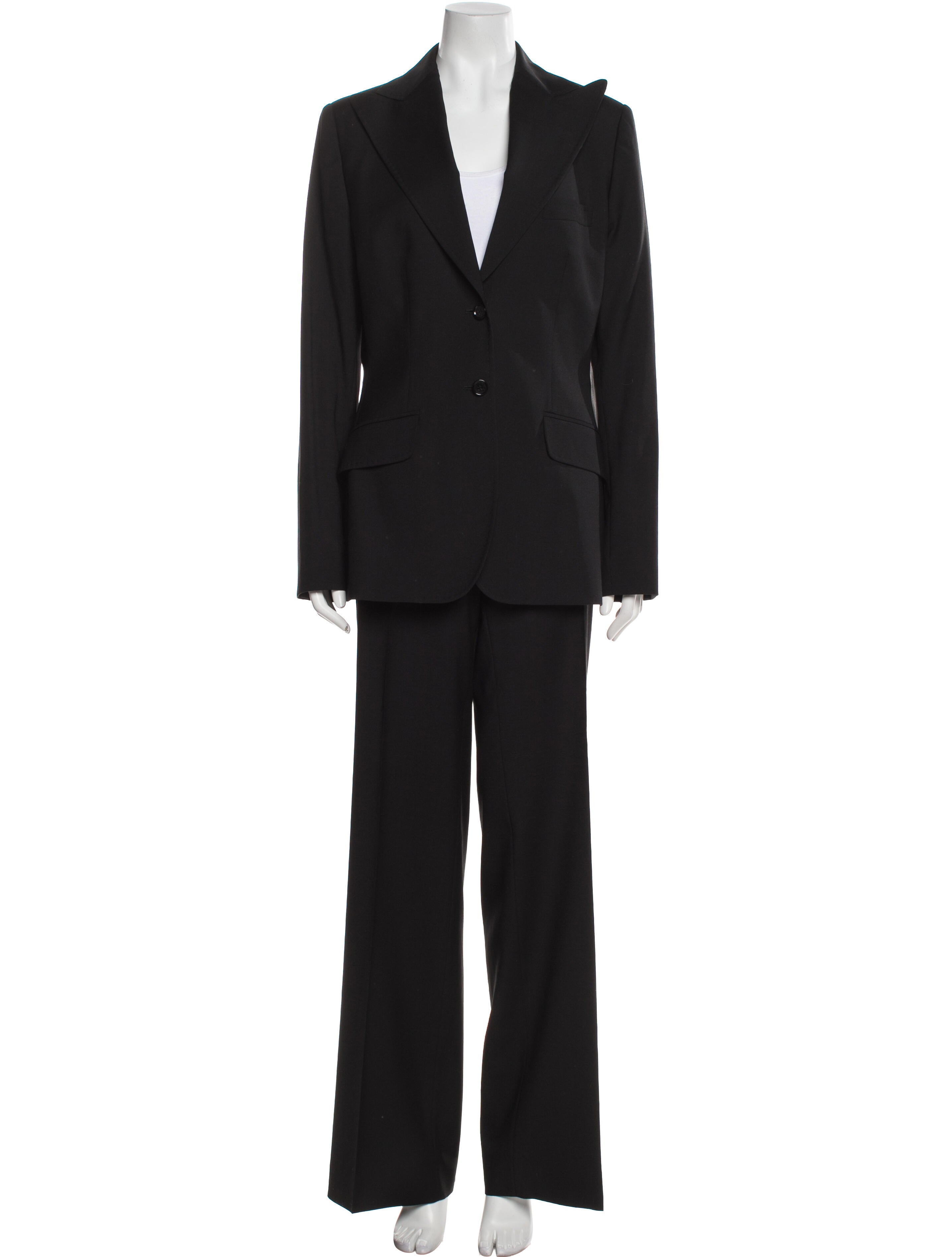 Dolce & Gabbana Virgin Wool Pantsuit