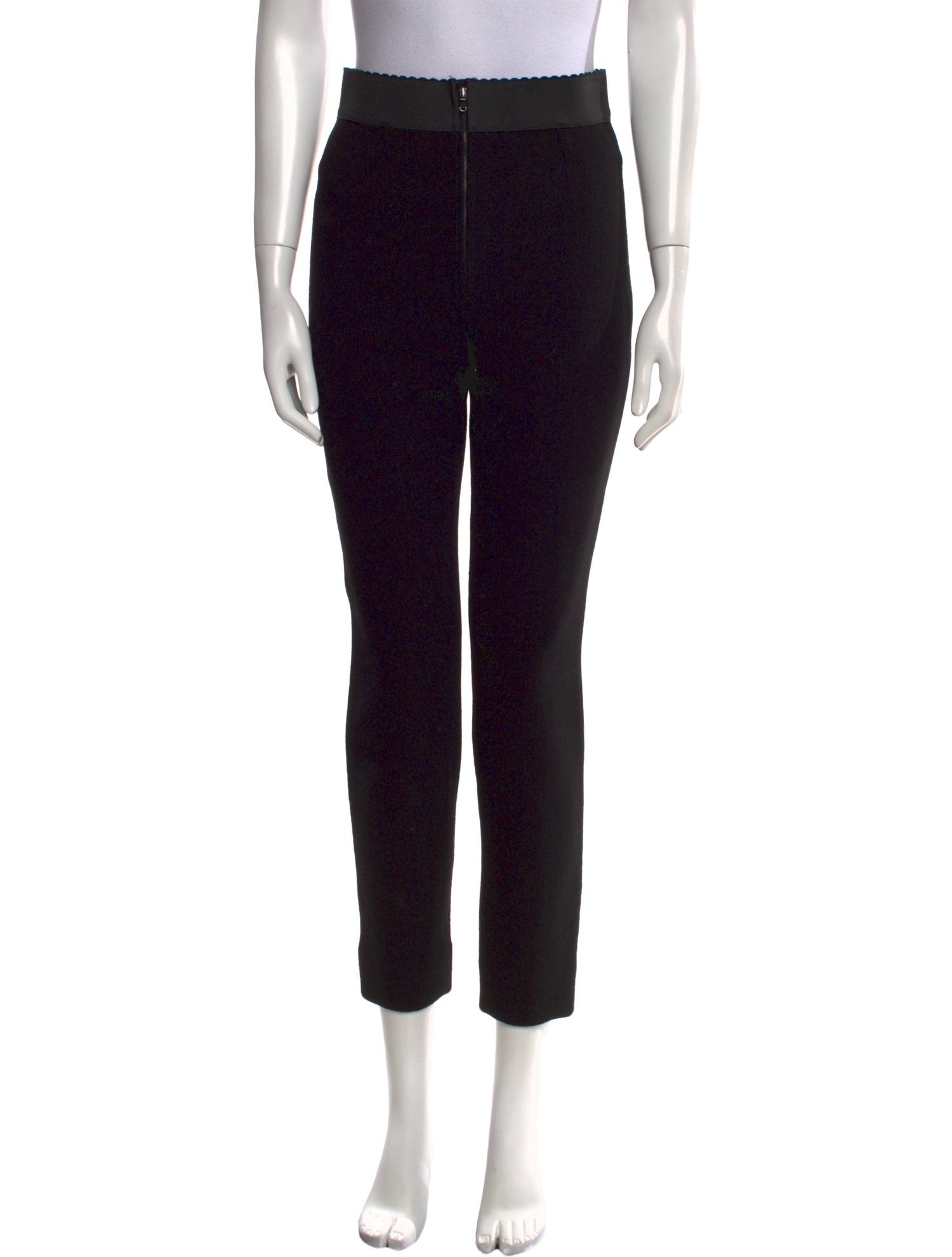 Dolce & Gabbana Wool Skinny Leg Pants