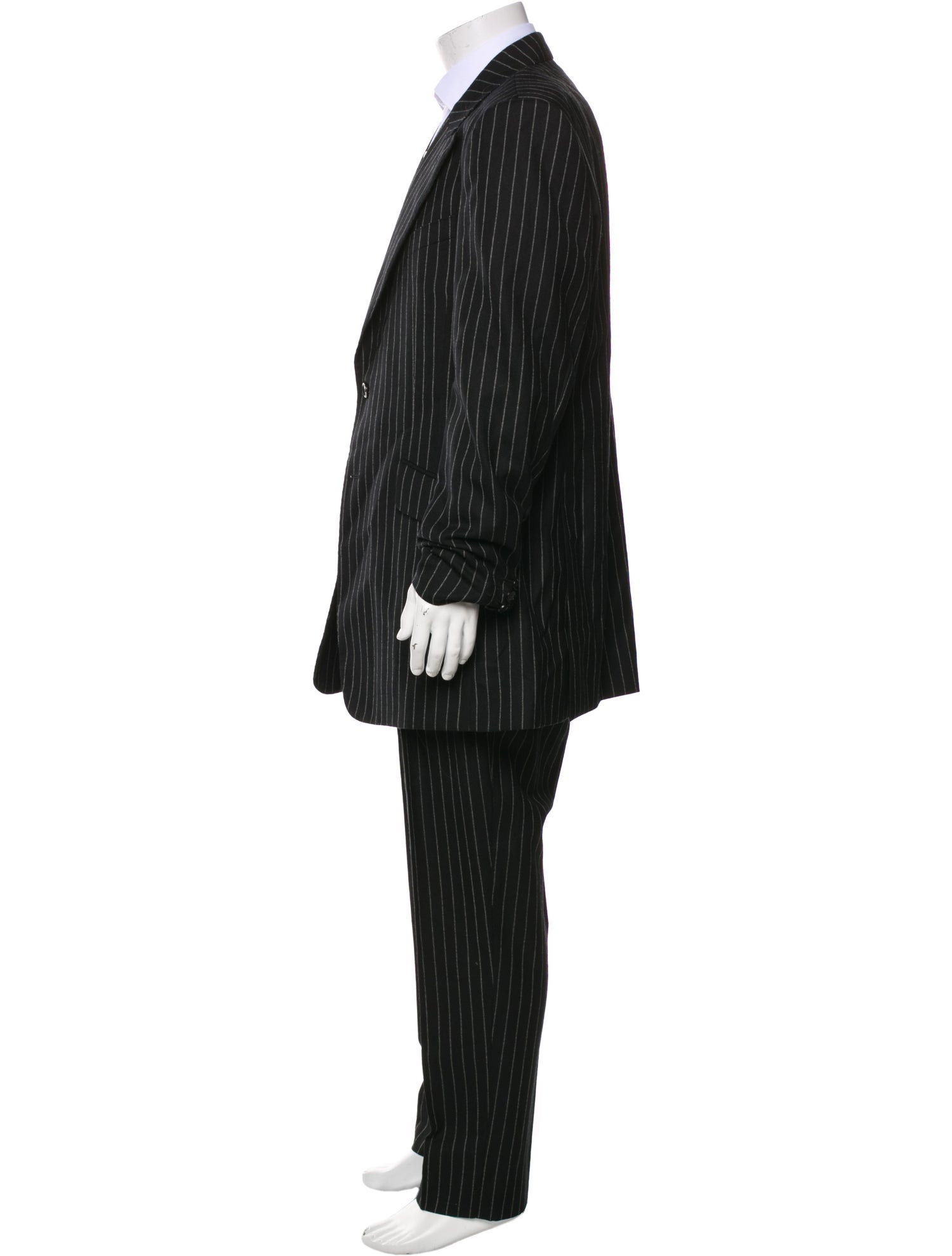 Dolce & Gabbana Wool Striped Two-Piece Suit