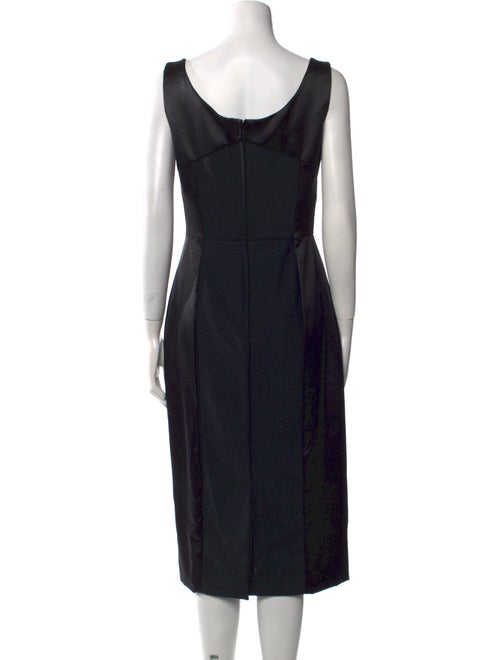 Dolce & Gabbana Square Neckline Midi Length Dress
