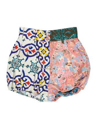 Dolce & Gabbana Printed Knee-Length Shorts