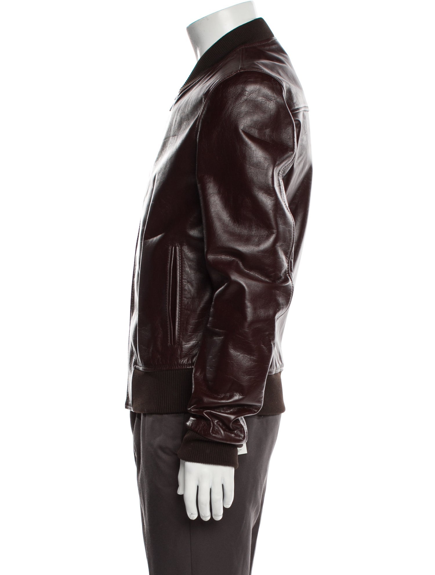 Dolce & Gabbana Leather Moto Jacket