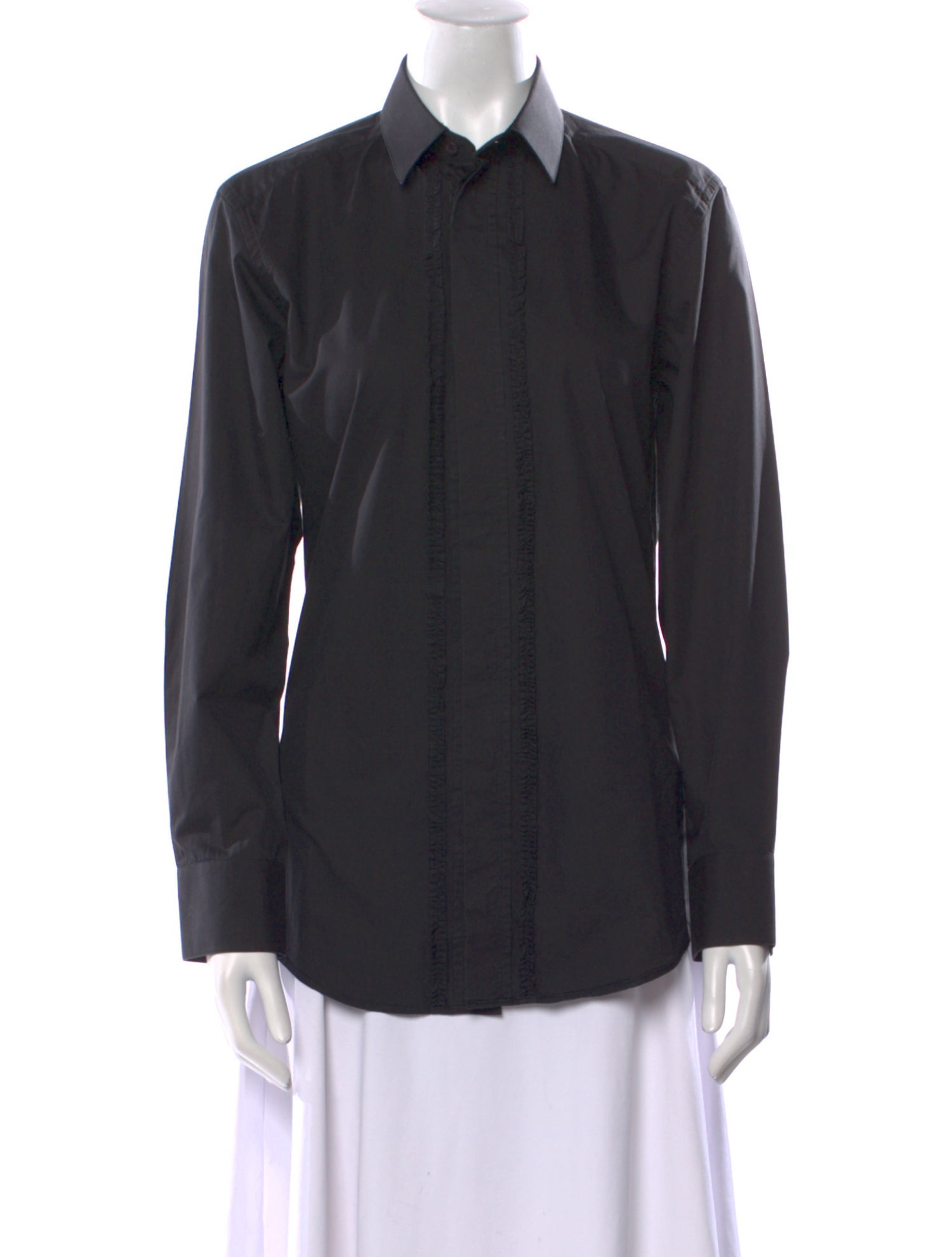 Dolce & Gabbana Long Sleeve Button-Up Top