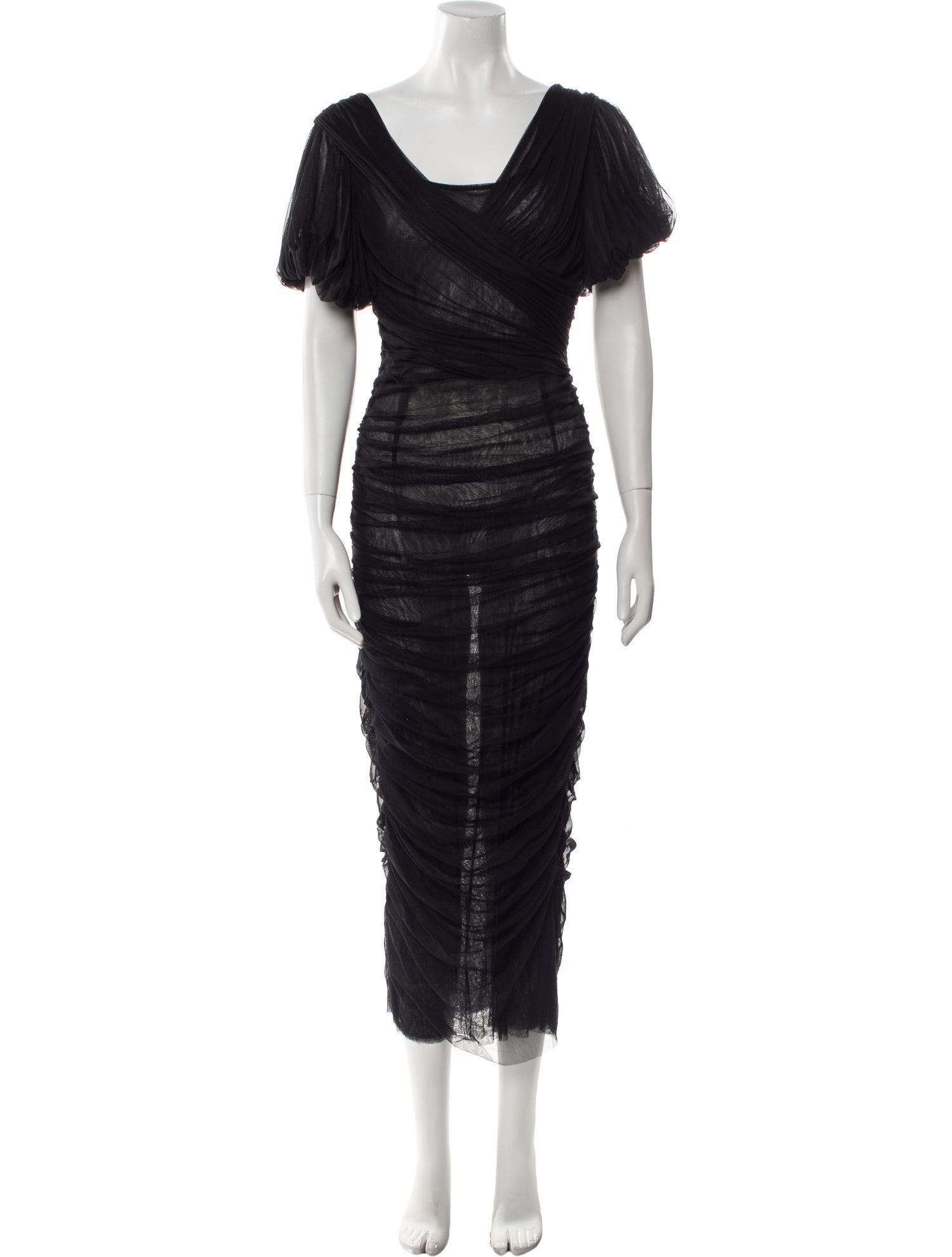 Dolce & Gabbana Silk Long Dress