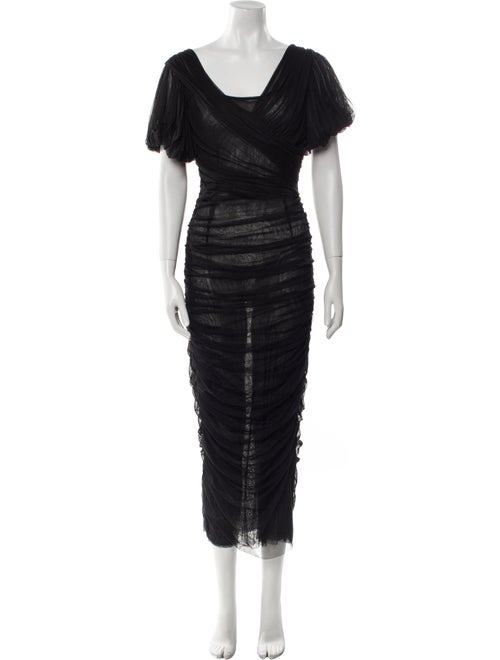 Dolce & Gabbana Silk Long Dress