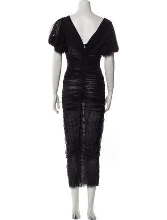 Dolce & Gabbana Silk Long Dress