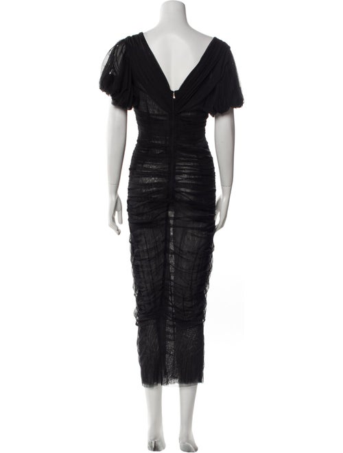 Dolce & Gabbana Silk Long Dress