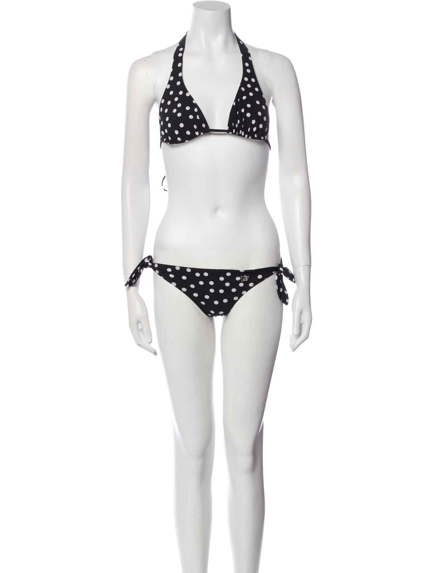 Dolce & Gabbana Polka Dot Print Bikini