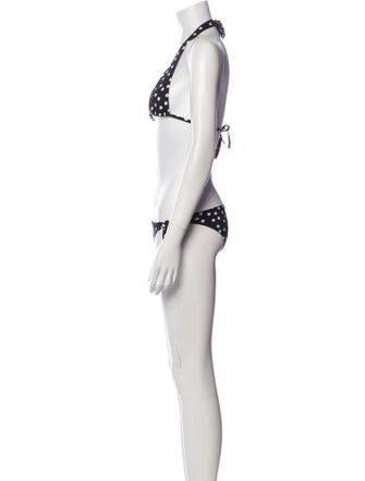 Dolce & Gabbana Polka Dot Print Bikini