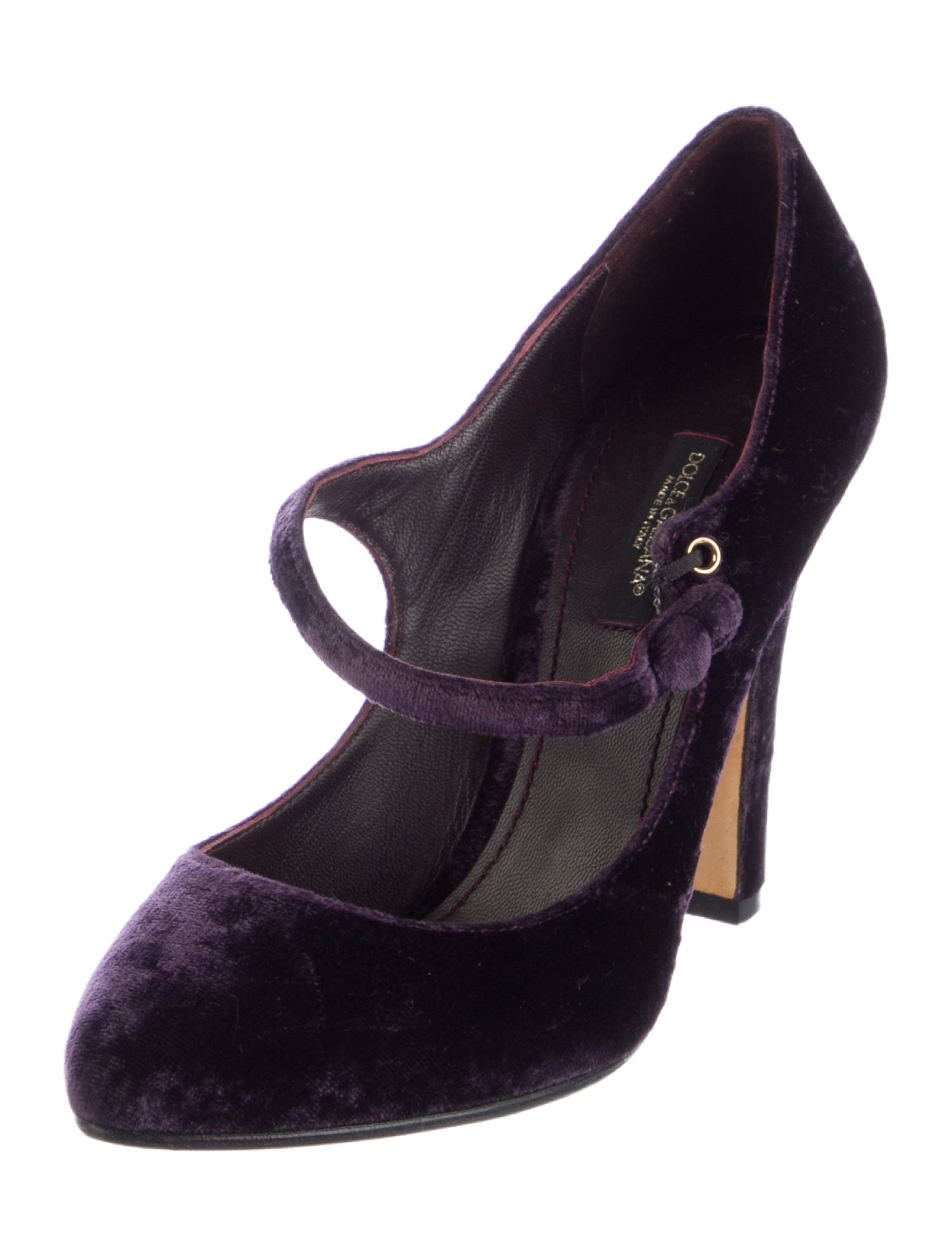 Dolce & Gabbana Velvet Pumps