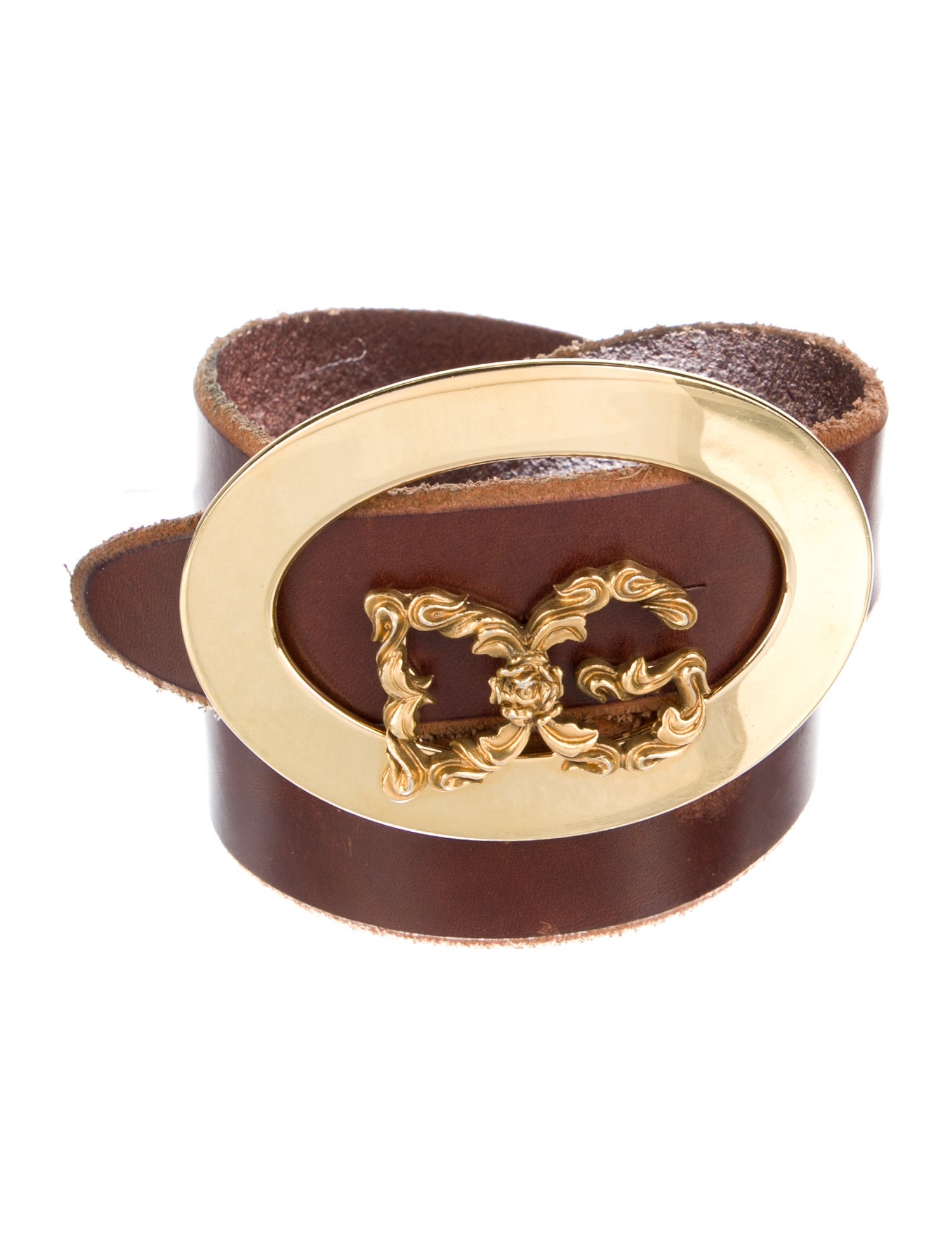 Dolce & Gabbana Leather Waist Belt