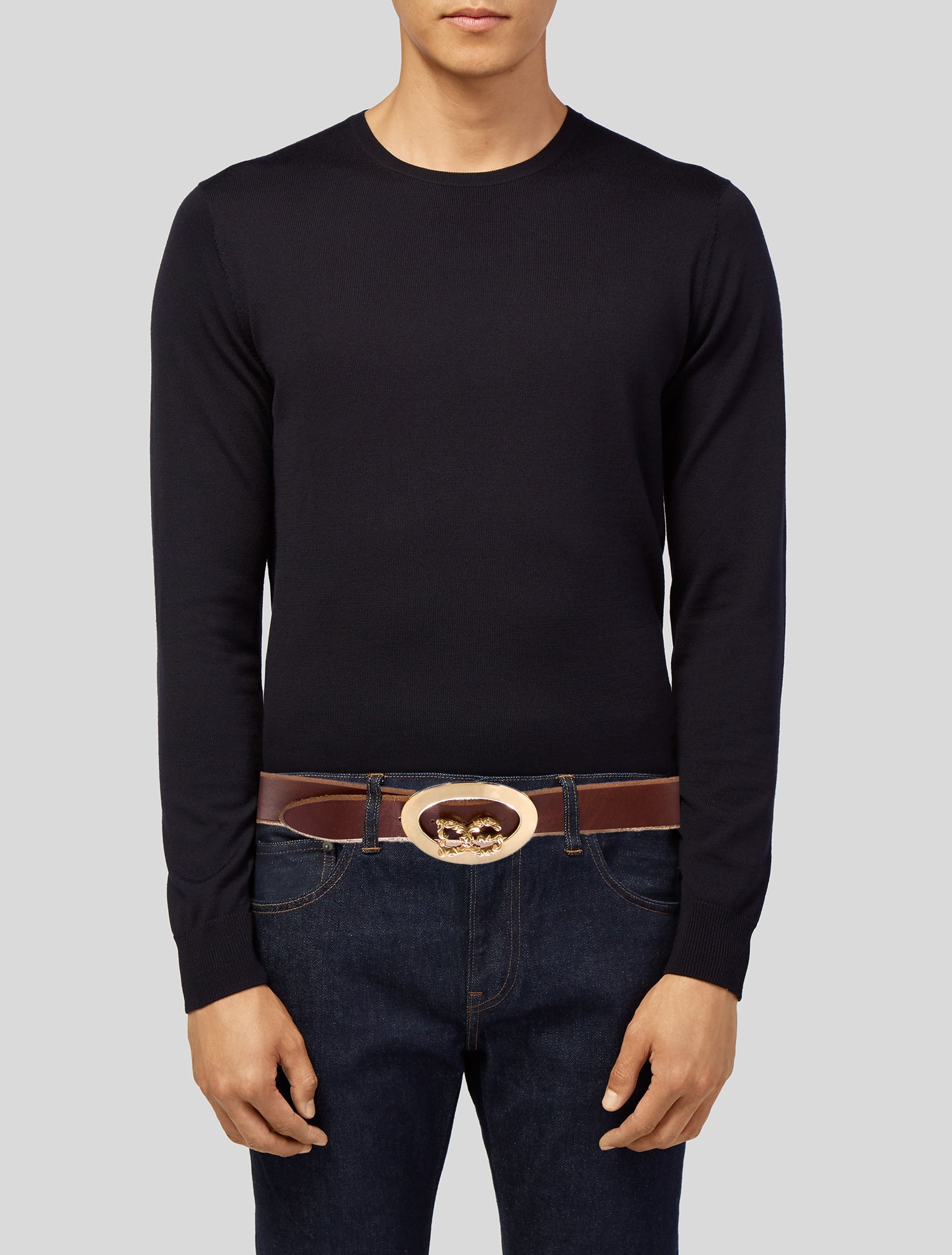 Dolce & Gabbana Leather Waist Belt