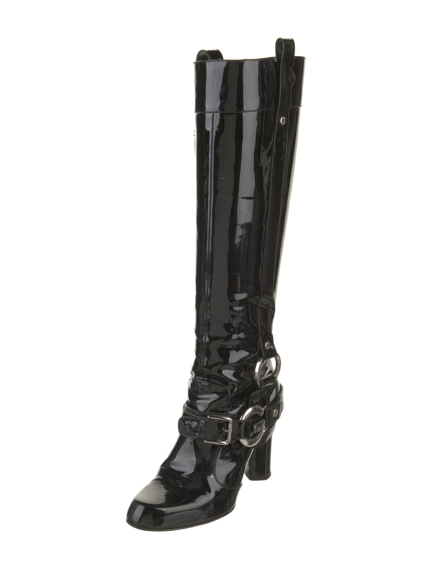 Dolce & Gabbana Patent Leather Boots