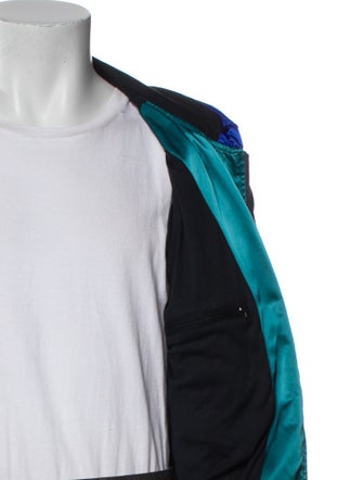 Dolce & Gabbana Colorblock Pattern Windbreaker