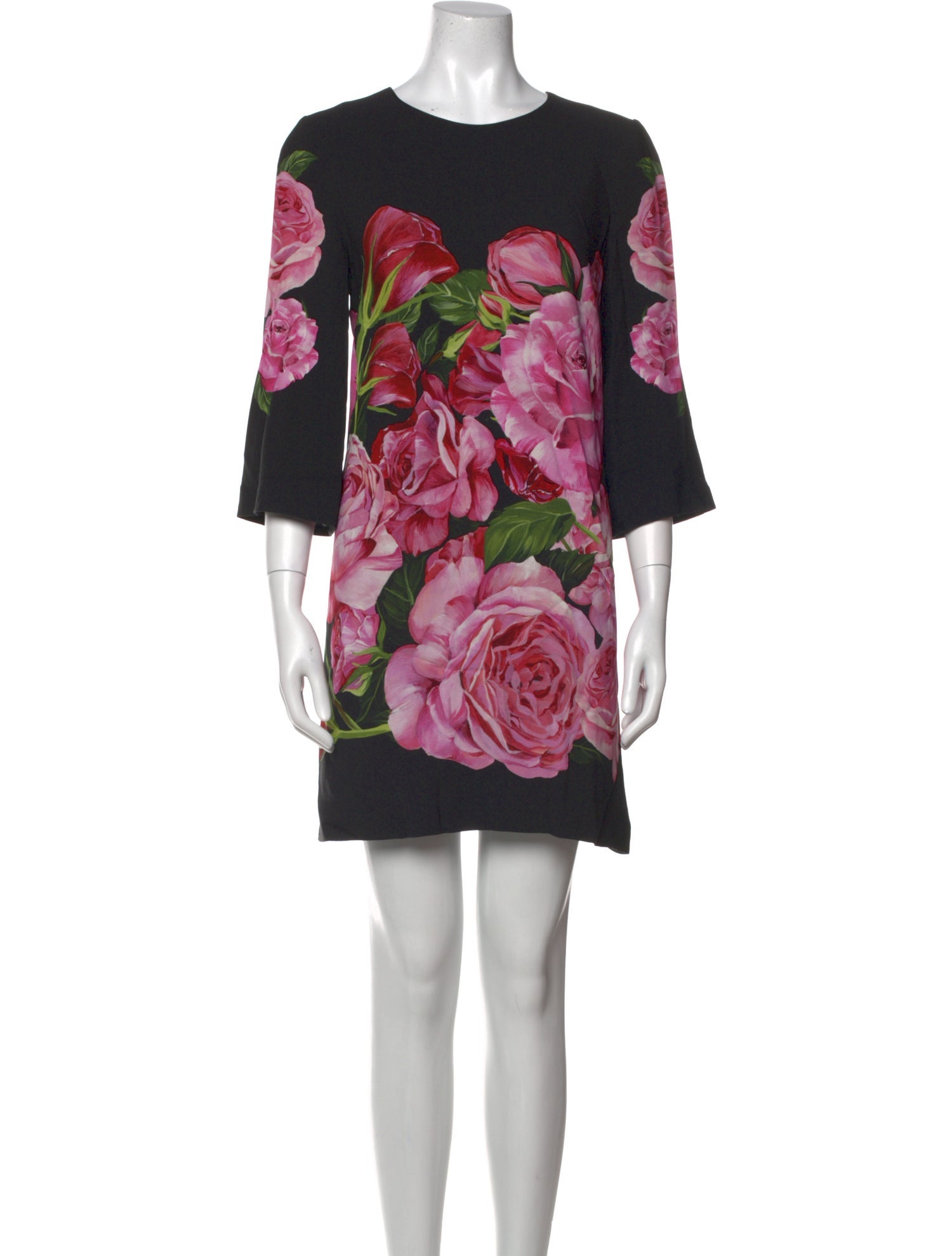 Dolce & Gabbana Floral Print Mini Dress