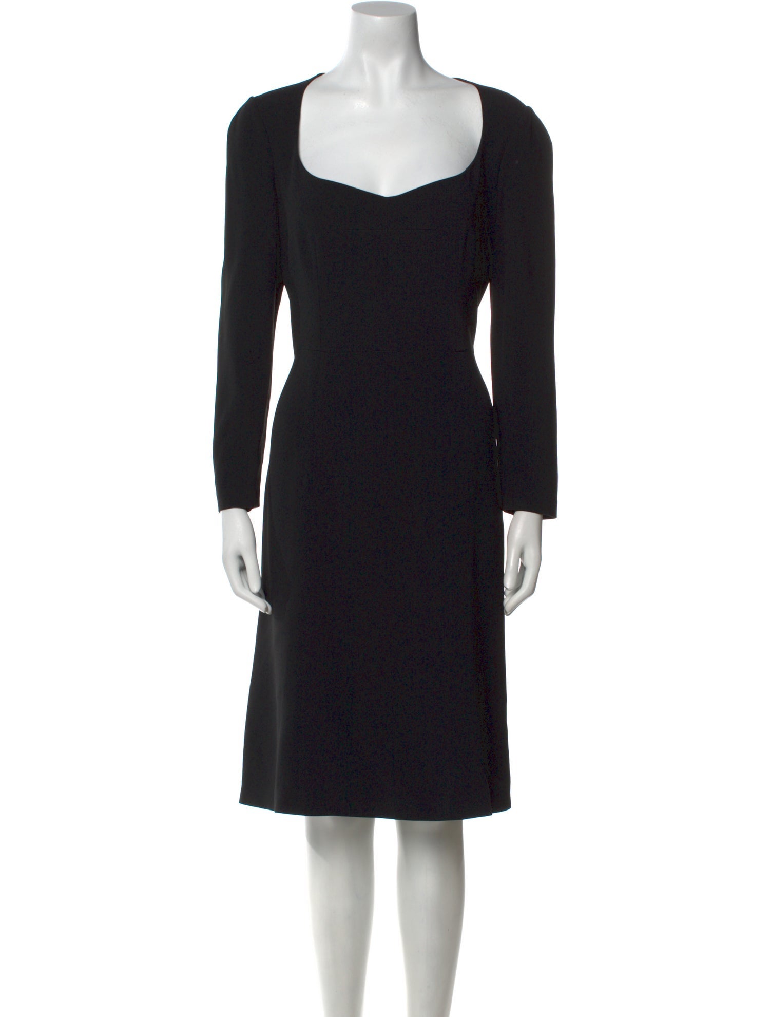 Dolce & Gabbana Square Neckline Midi Length Dress