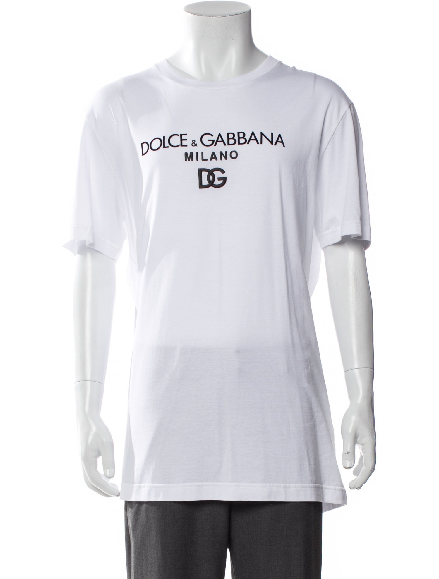 Dolce & Gabbana Graphic Print Crew Neck T-Shirt