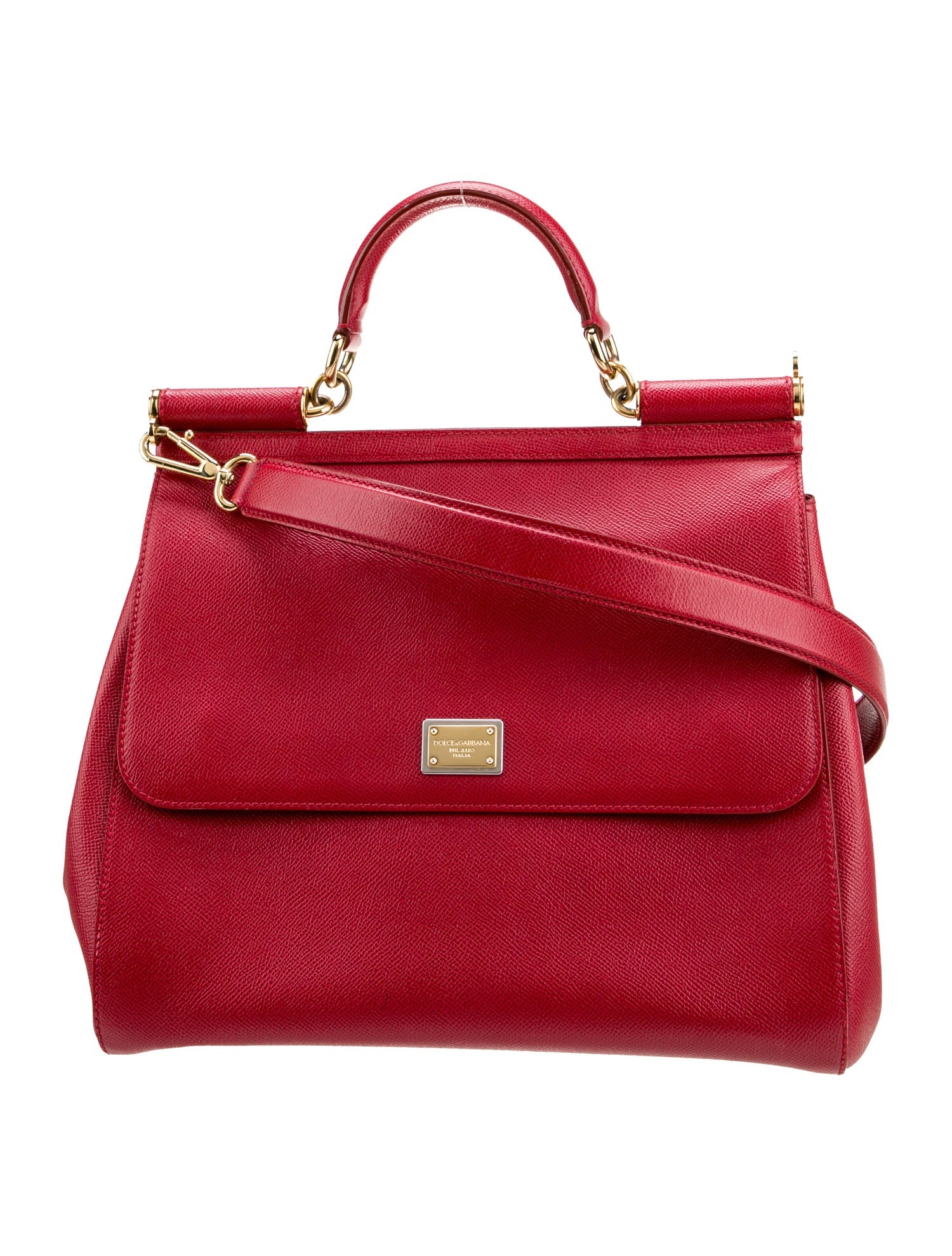 Dolce & Gabbana Leather Sicily Medium