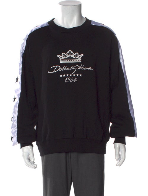 Dolce & Gabbana Printed Crew Neck Sweatshirt