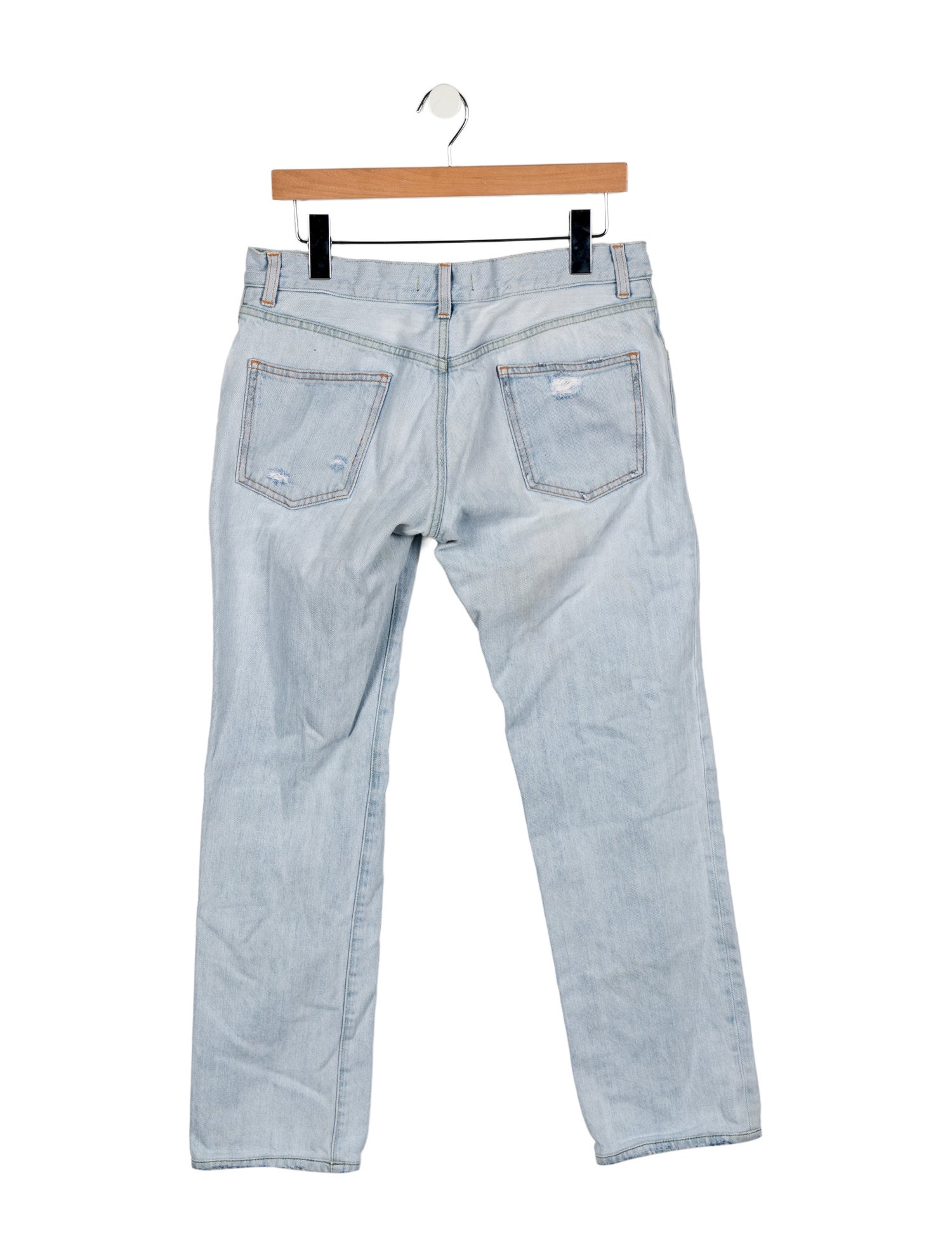 Dolce & Gabbana Mid-Rise Straight Leg Jeans