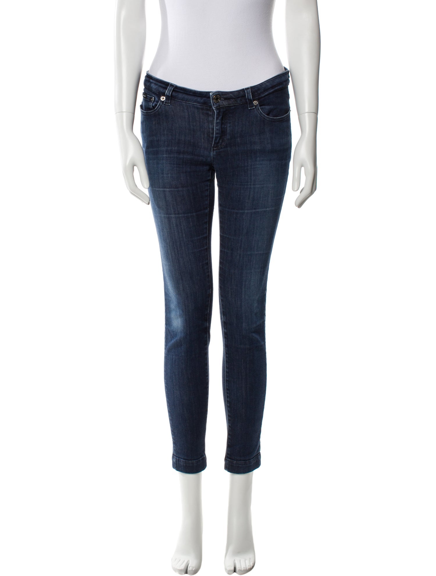 Dolce & Gabbana Low-Rise Skinny Leg Jeans