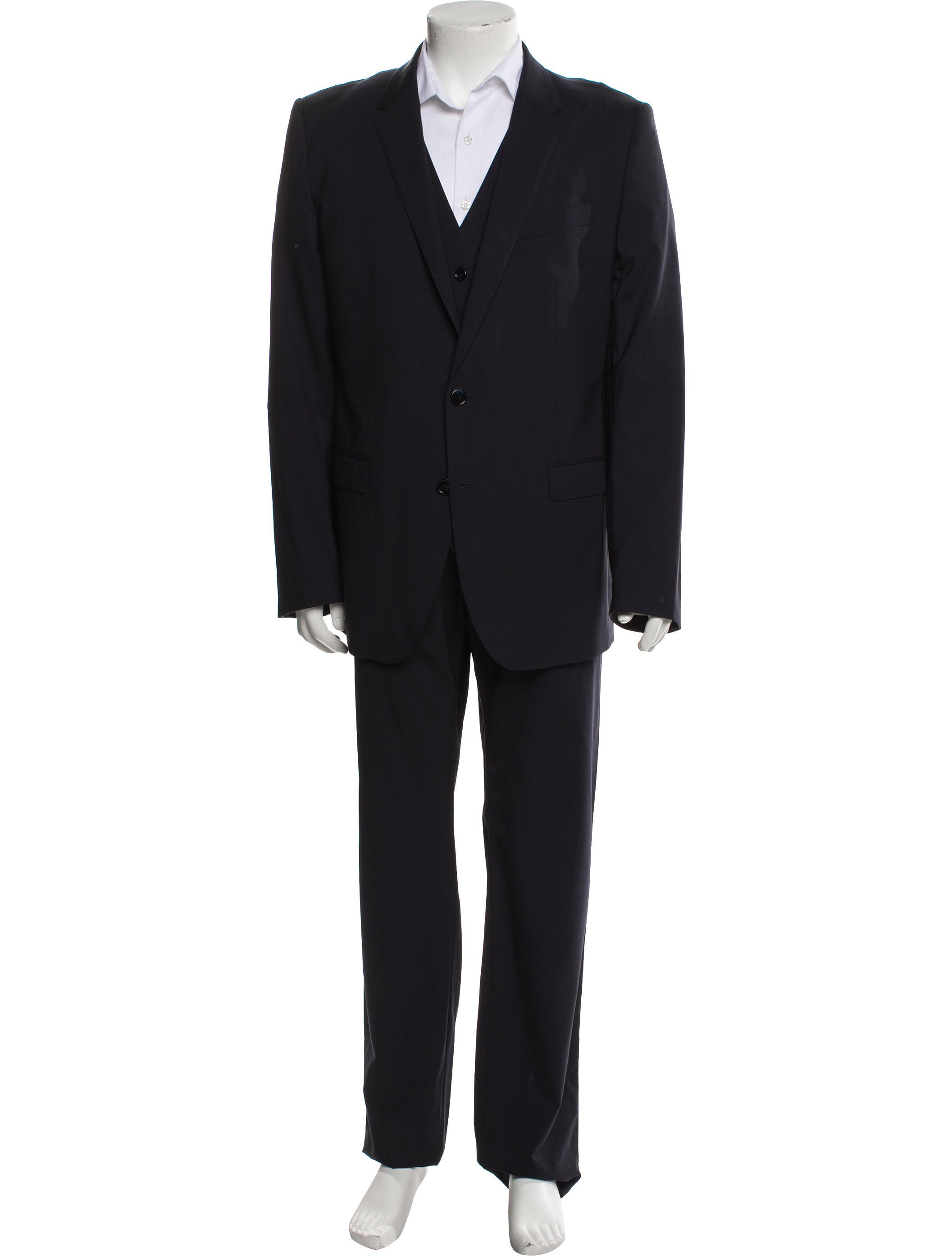 Dolce & Gabbana Virgin Wool Three-Piece Suit