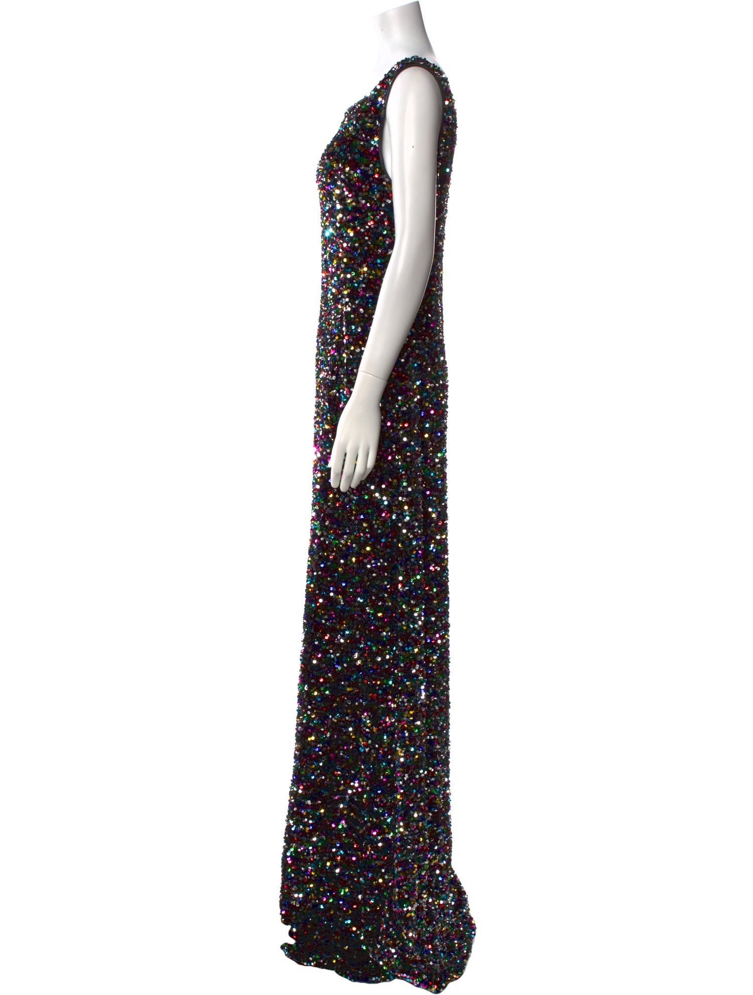 Dolce & Gabbana Bateau Neckline Long Dress w/ Tags